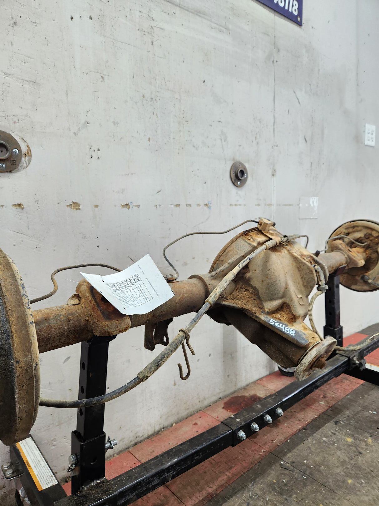 2000-2009 Ford Ranger Rear Axle 8.8" 10" Drums 3.73 Gear ratio 103K Miles