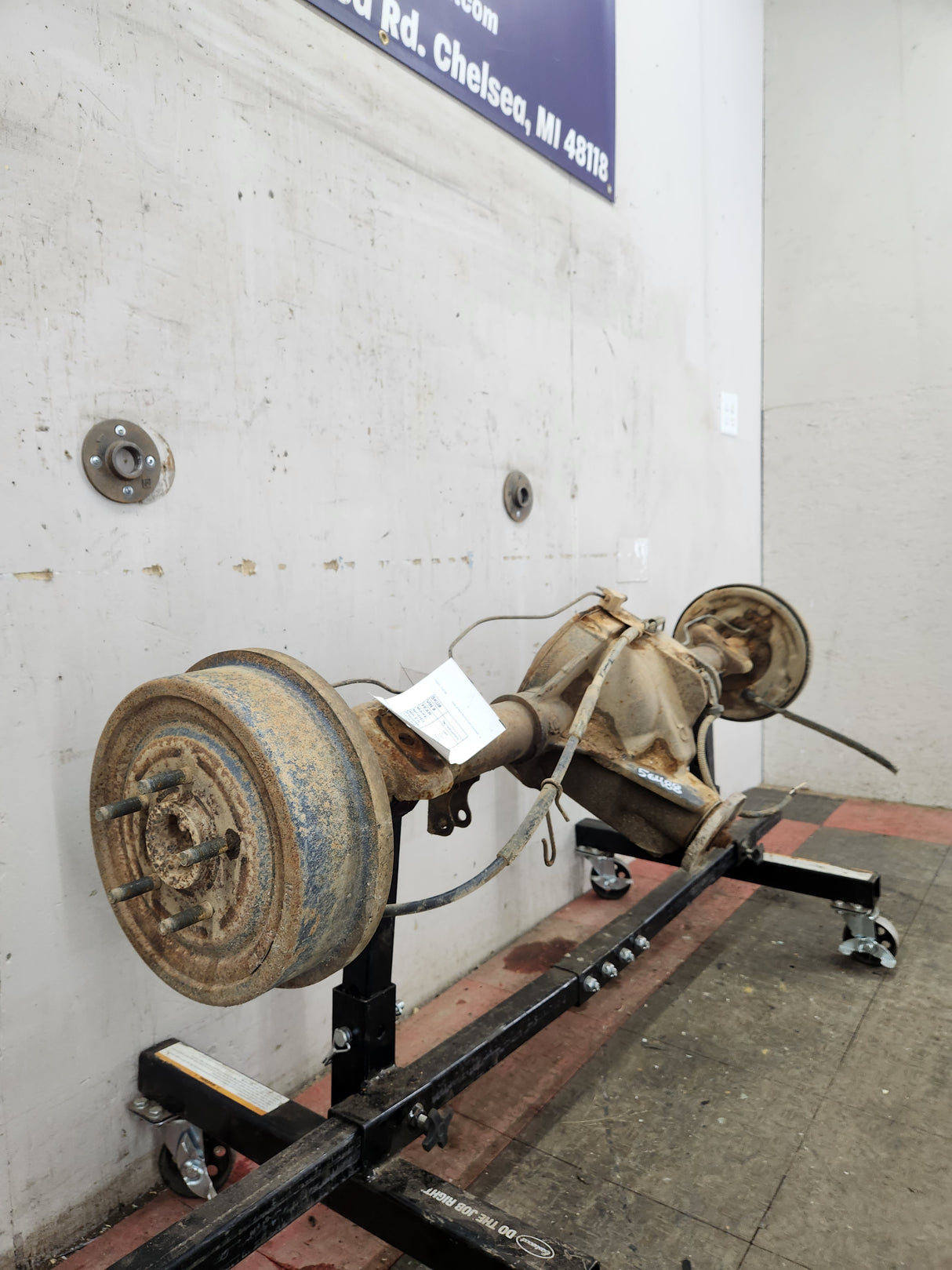2000-2009 Ford Ranger Rear Axle 8.8" 10" Drums 3.73 Gear ratio 103K Miles
