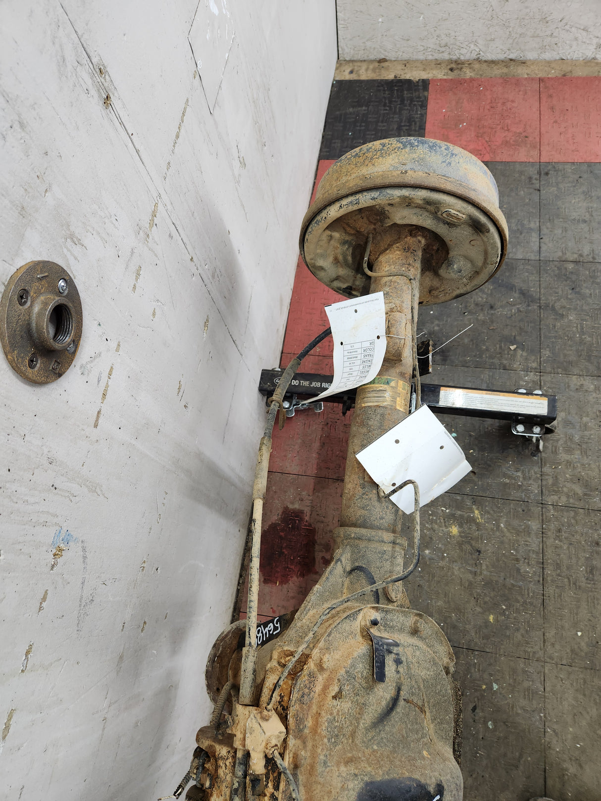 2000-2009 Ford Ranger Rear Axle 8.8" 10" Drums 3.73 Gear ratio 103K Miles