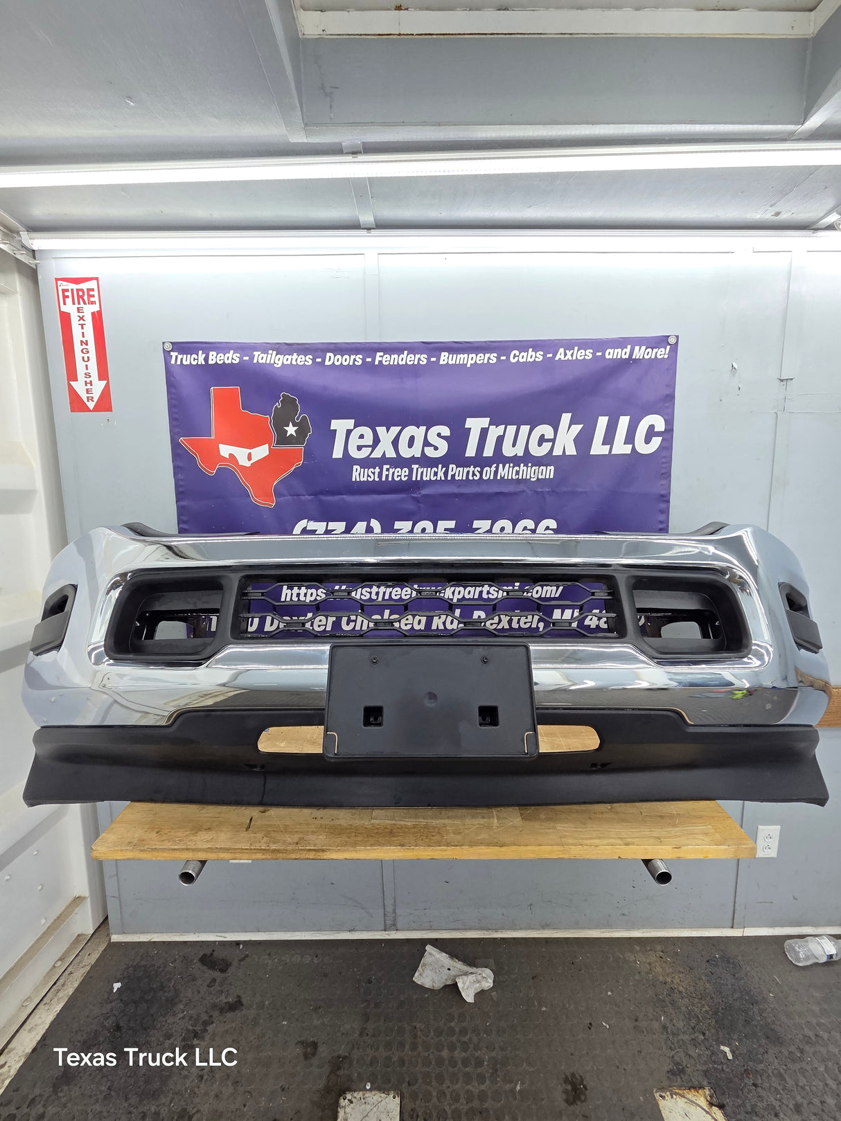 2019-2024 Dodge Ram 4500 5500 5th Gen Front Bumper - Chrome