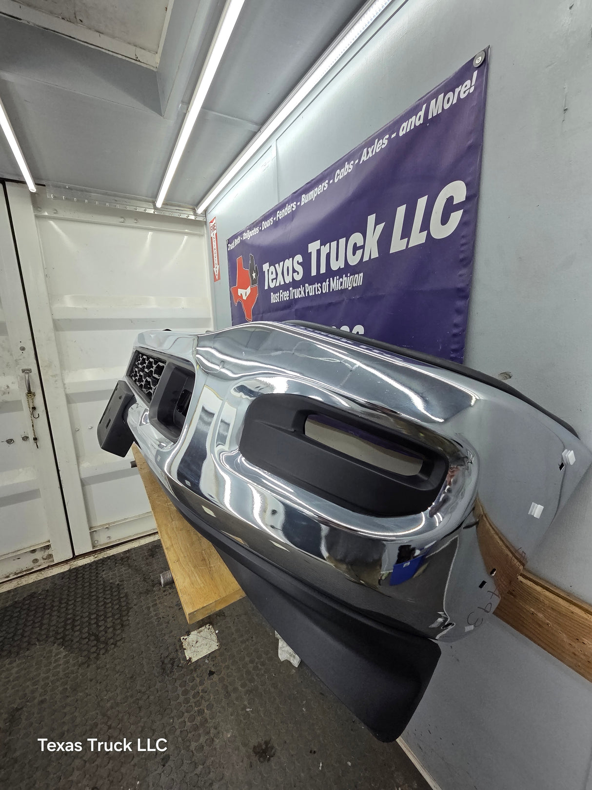 2019-2024 Dodge Ram 4500 5500 5th Gen Front Bumper - Chrome