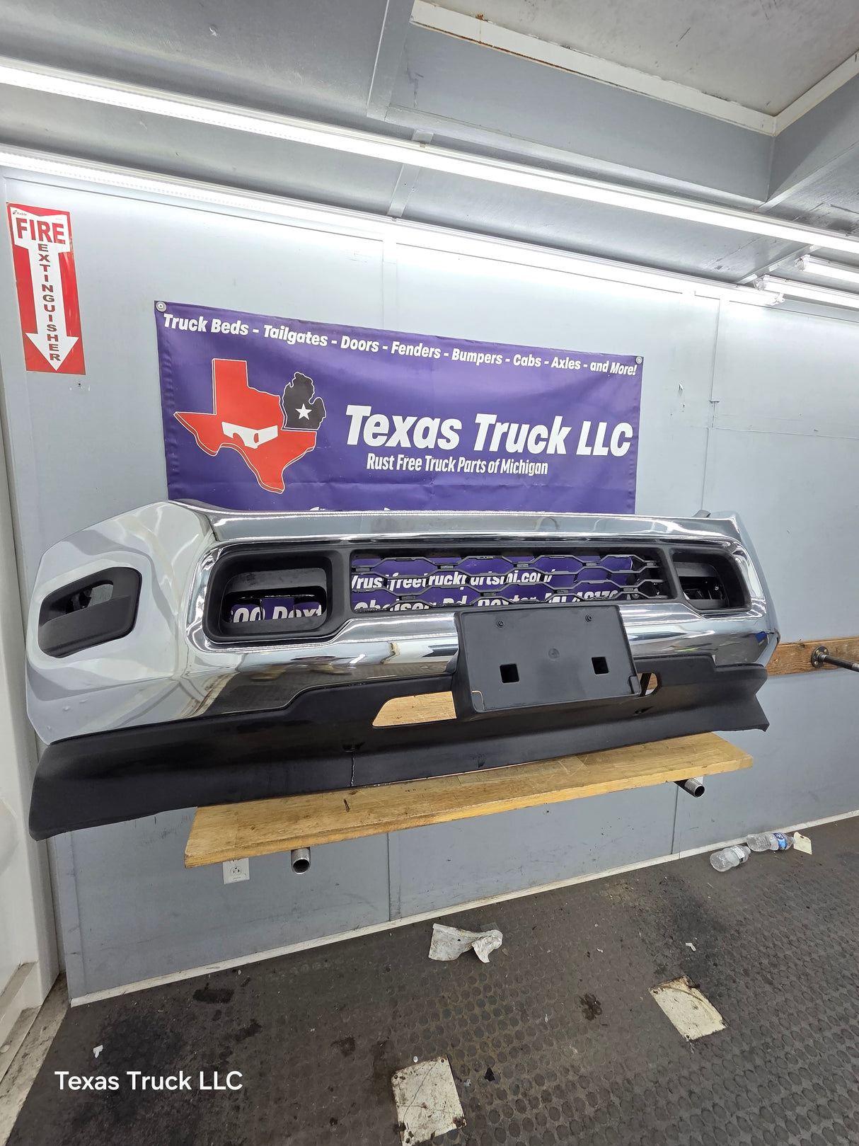 2019-2024 Dodge Ram 4500 5500 5th Gen Front Bumper - Chrome