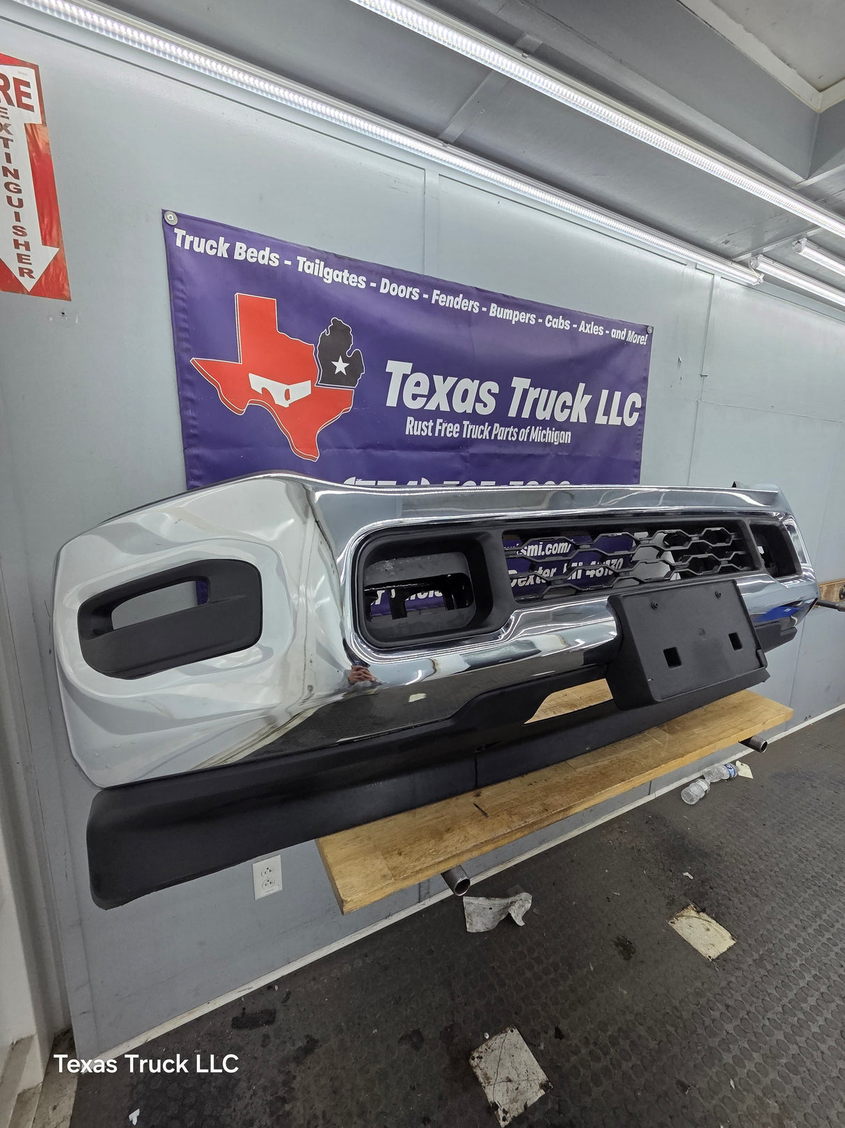 2019-2024 Dodge Ram 4500 5500 5th Gen Front Bumper - Chrome