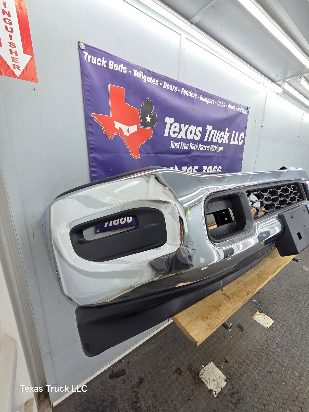 2019-2024 Dodge Ram 4500 5500 5th Gen Front Bumper - Chrome