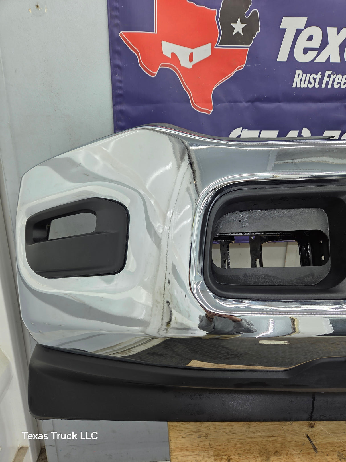2019-2024 Dodge Ram 4500 5500 5th Gen Front Bumper - Chrome