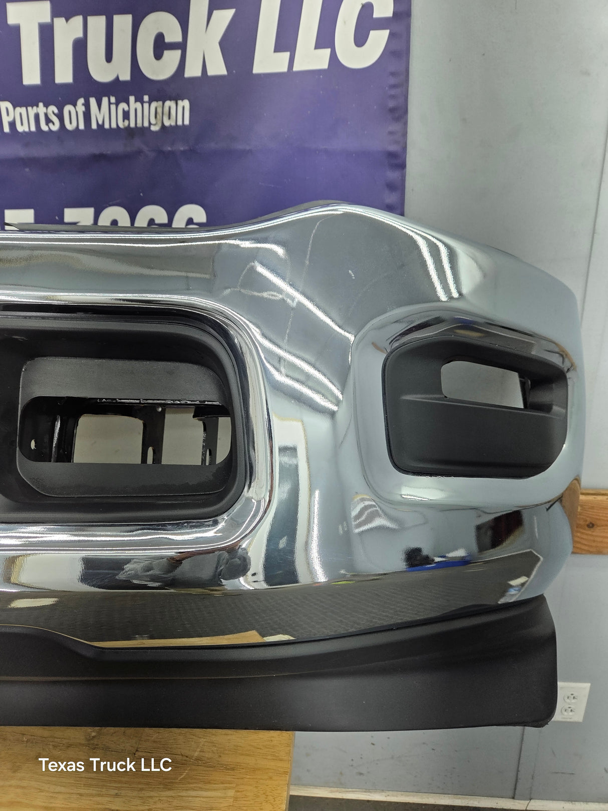 2019-2024 Dodge Ram 4500 5500 5th Gen Front Bumper - Chrome