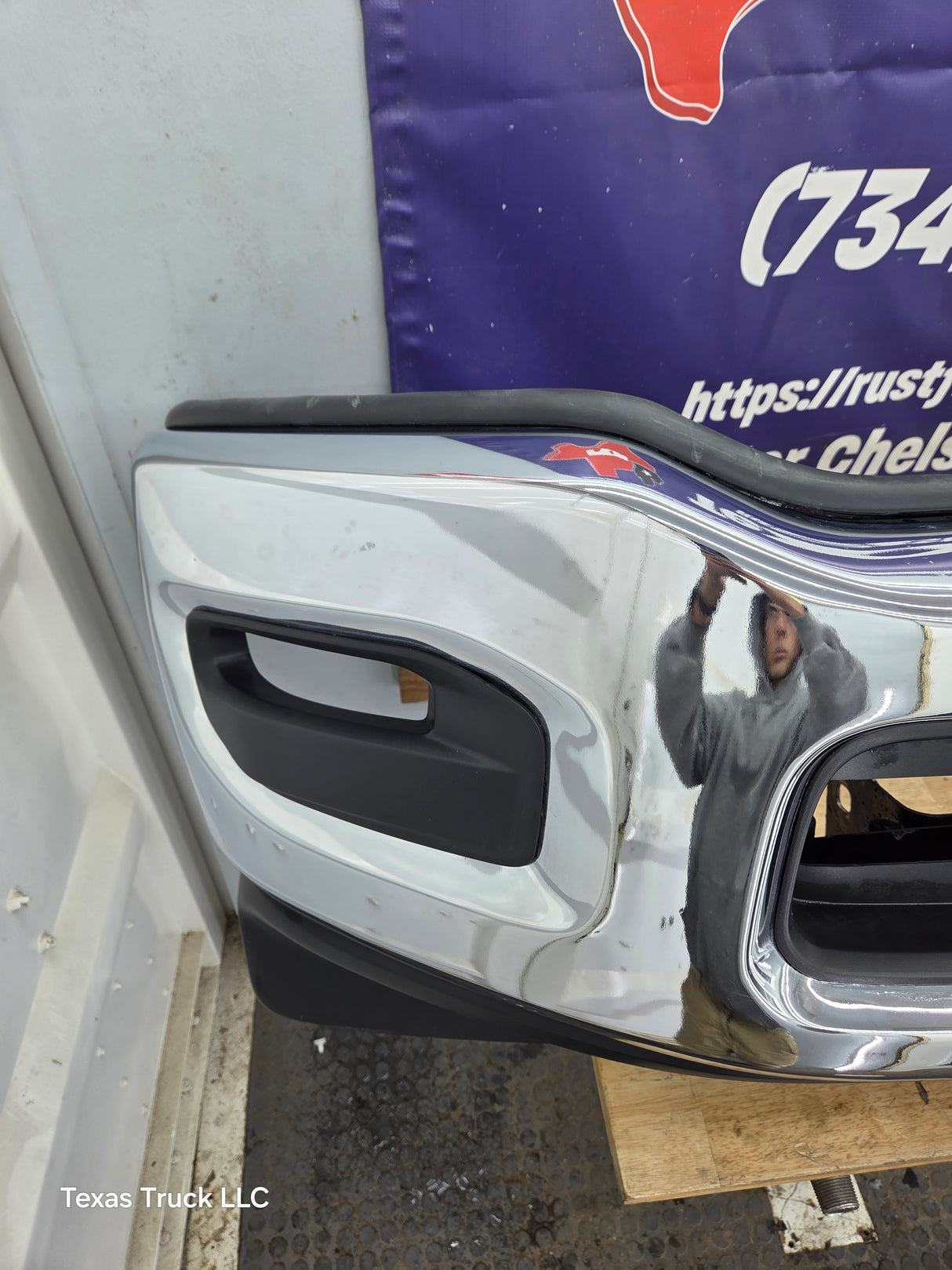 2019-2024 Dodge Ram 4500 5500 5th Gen Front Bumper - Chrome