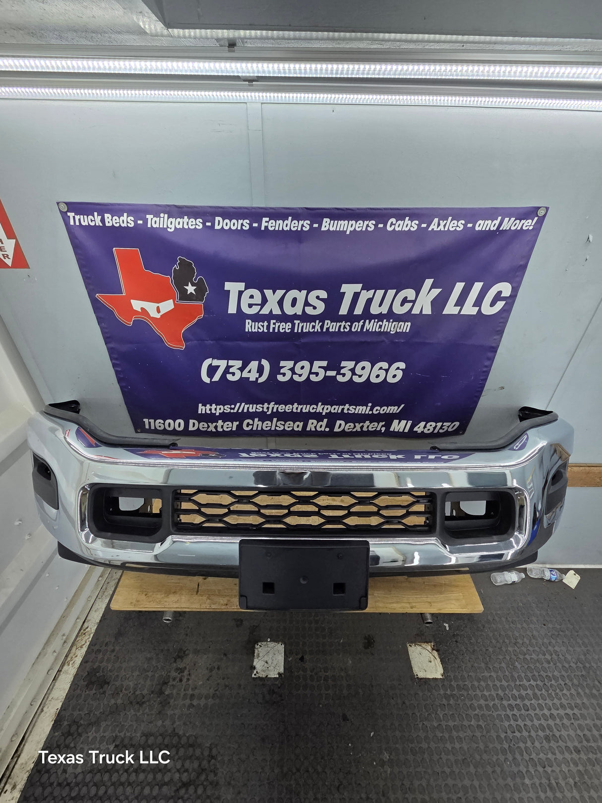 2019-2024 Dodge Ram 4500 5500 5th Gen Front Bumper - Chrome