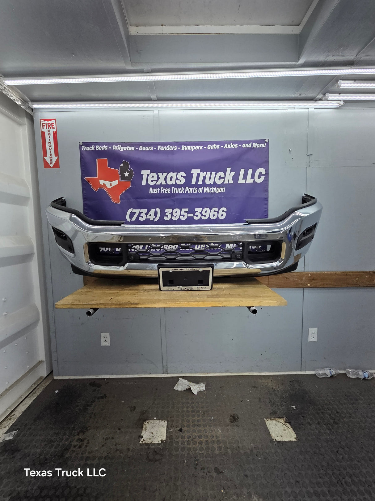 2019-2024 Dodge Ram 2500 3500 5th Gen Front Bumper - Chrome