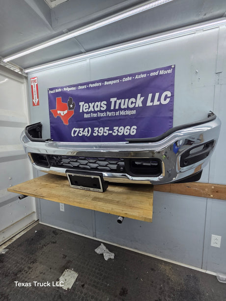 2019-2024 Dodge Ram 2500 3500 5th Gen Front Bumper - Chrome