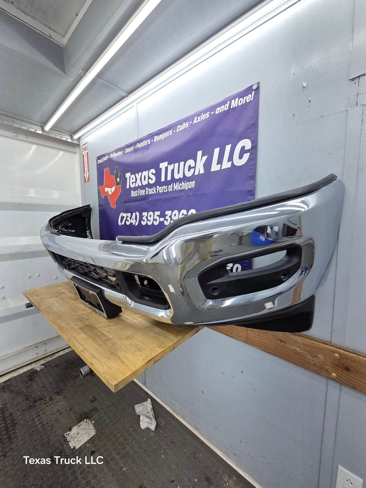 2019-2024 Dodge Ram 2500 3500 5th Gen Front Bumper - Chrome