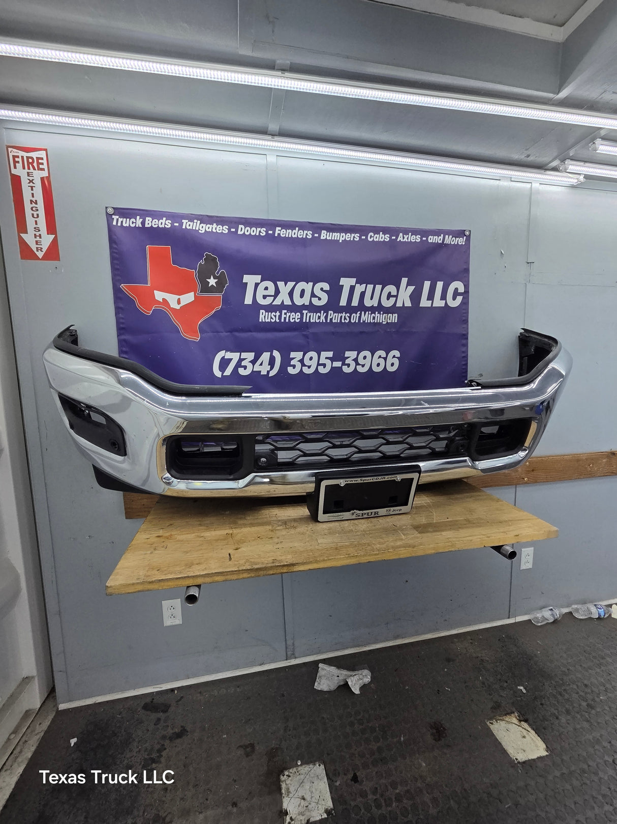 2019-2024 Dodge Ram 2500 3500 5th Gen Front Bumper - Chrome