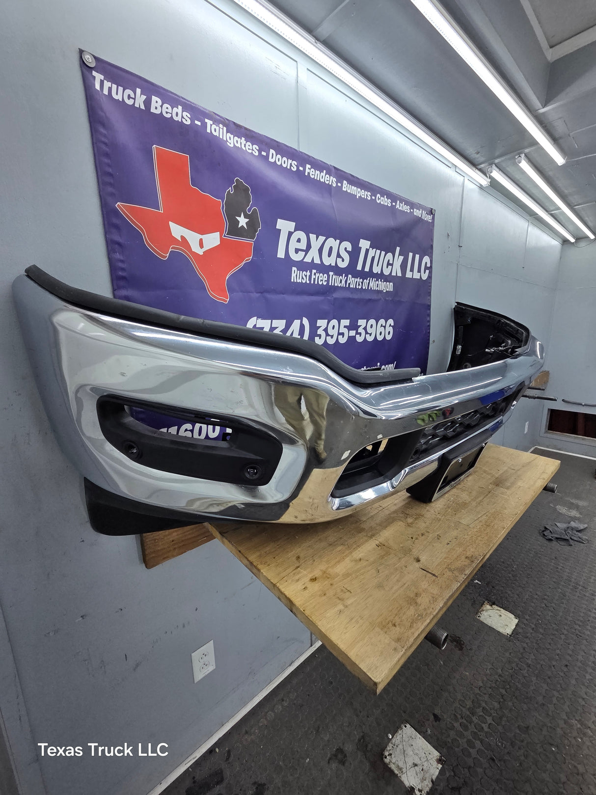 2019-2024 Dodge Ram 2500 3500 5th Gen Front Bumper - Chrome