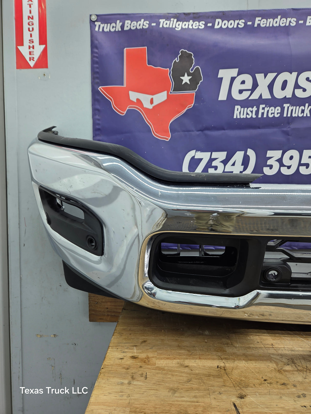 2019-2024 Dodge Ram 2500 3500 5th Gen Front Bumper - Chrome