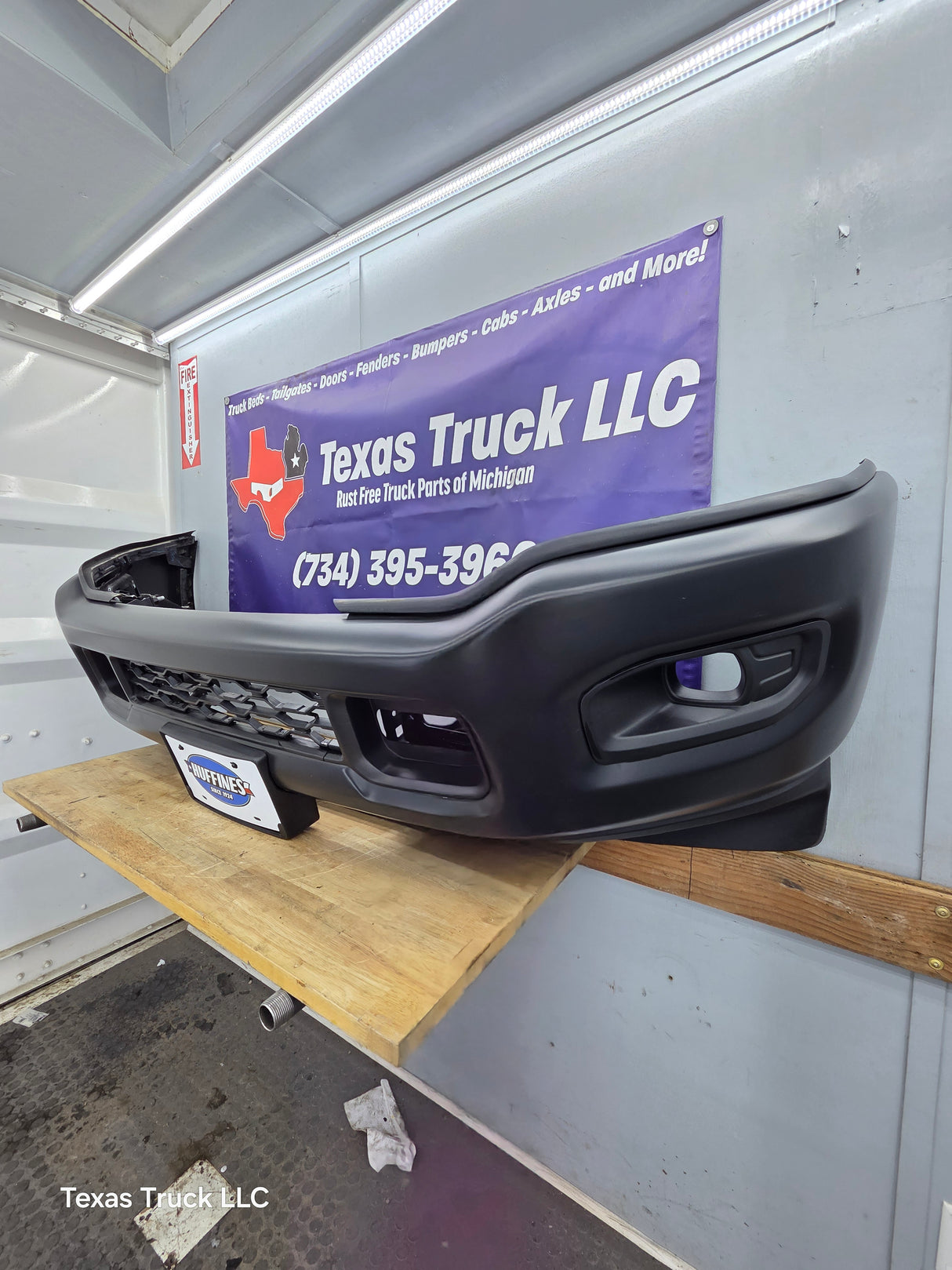 2019-2024 Dodge Ram 2500 3500 5th Gen Front Bumper - Black