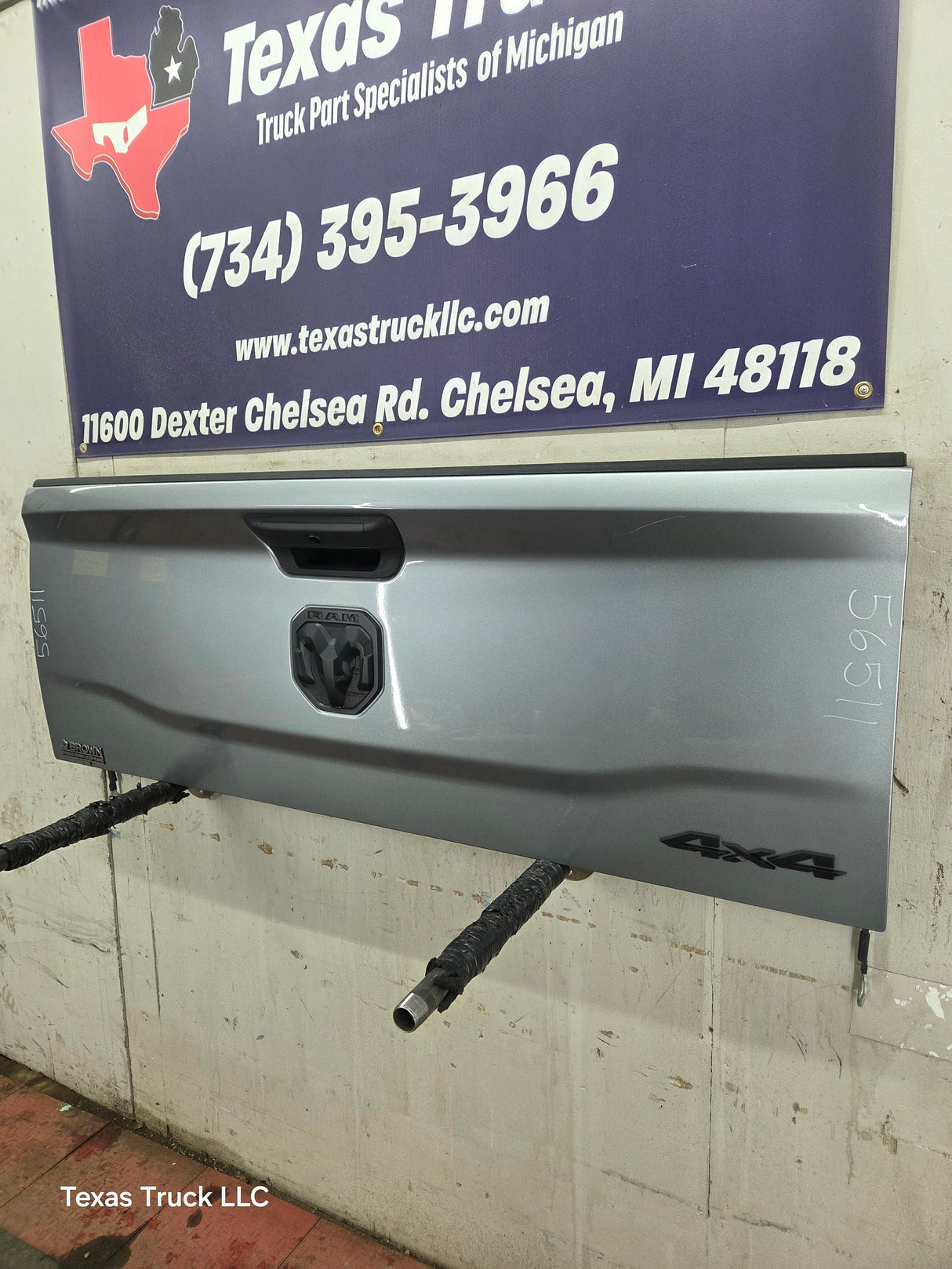 2019-2025 Dodge Ram 2500 3500 4500 5th Gen Tailgate