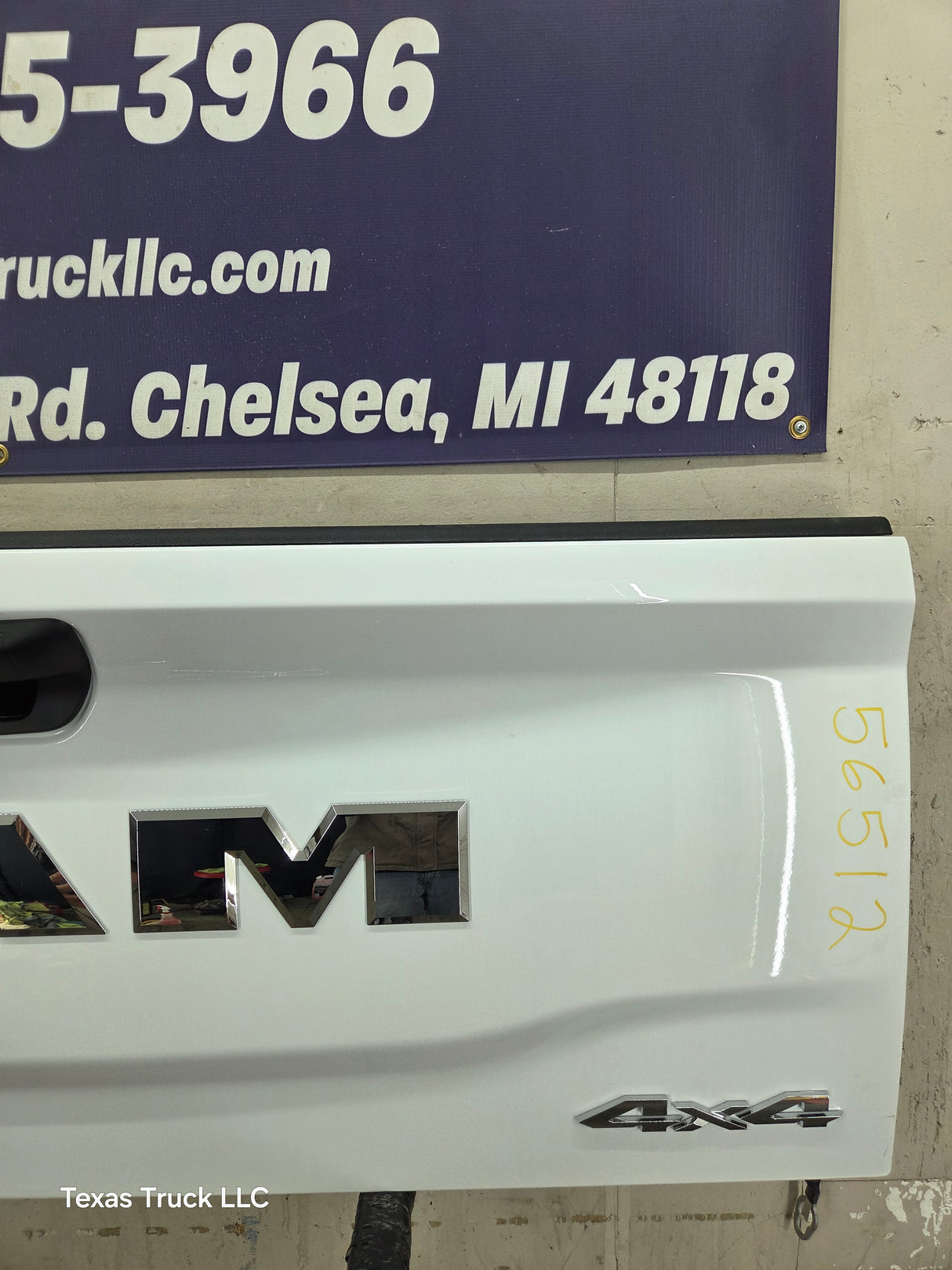 2019-2025 Dodge Ram 2500 3500 4500 5th Gen Tailgate - White