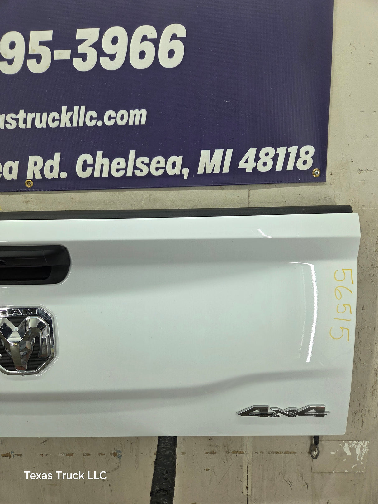 2019-2025 Dodge Ram 2500 3500 4500 5th Gen Tailgate - White