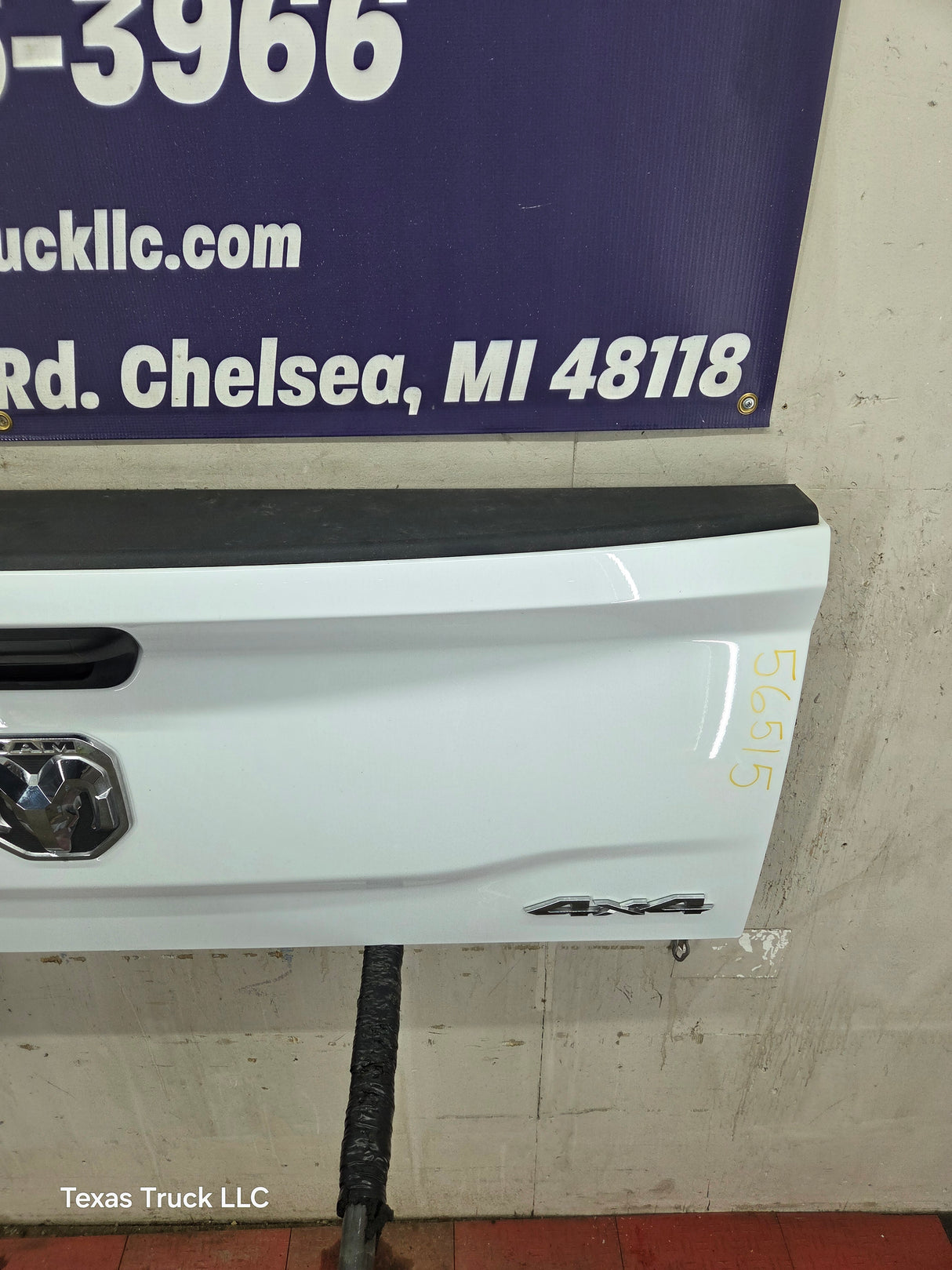 2019-2025 Dodge Ram 2500 3500 4500 5th Gen Tailgate - White
