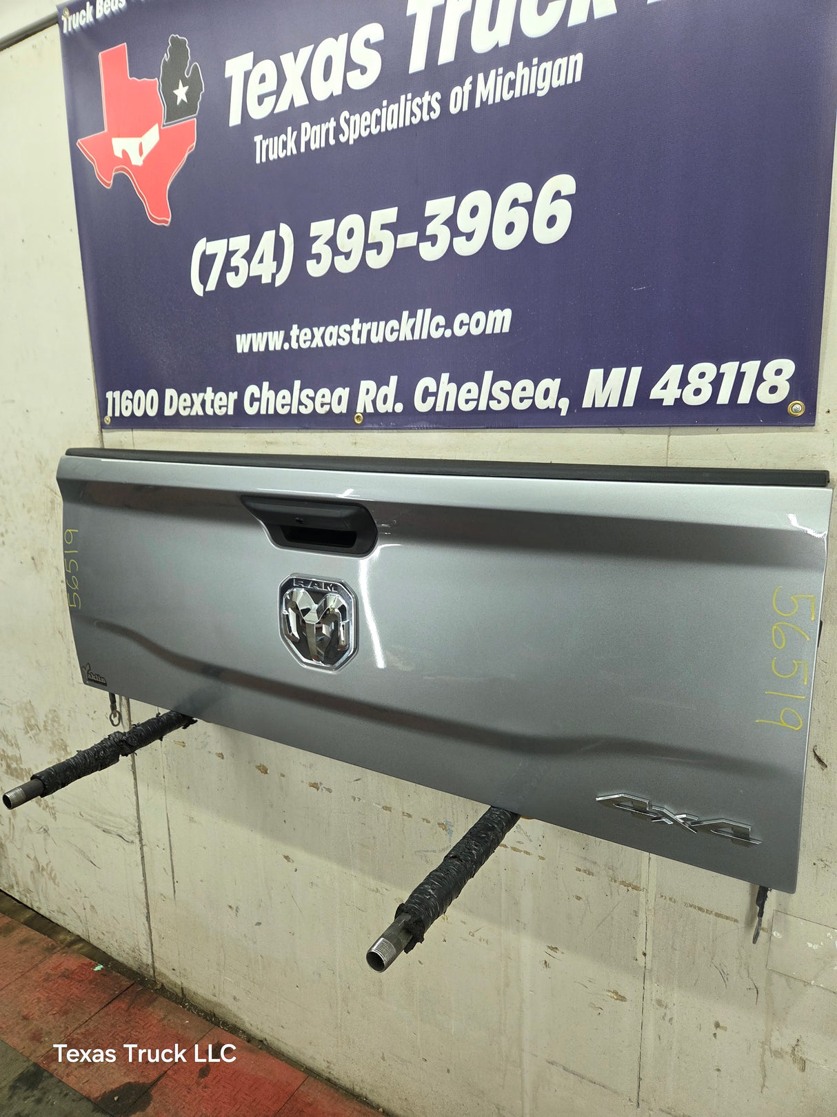 2019-2025 Dodge Ram 2500 3500 4500 5th Gen Tailgate - Grey