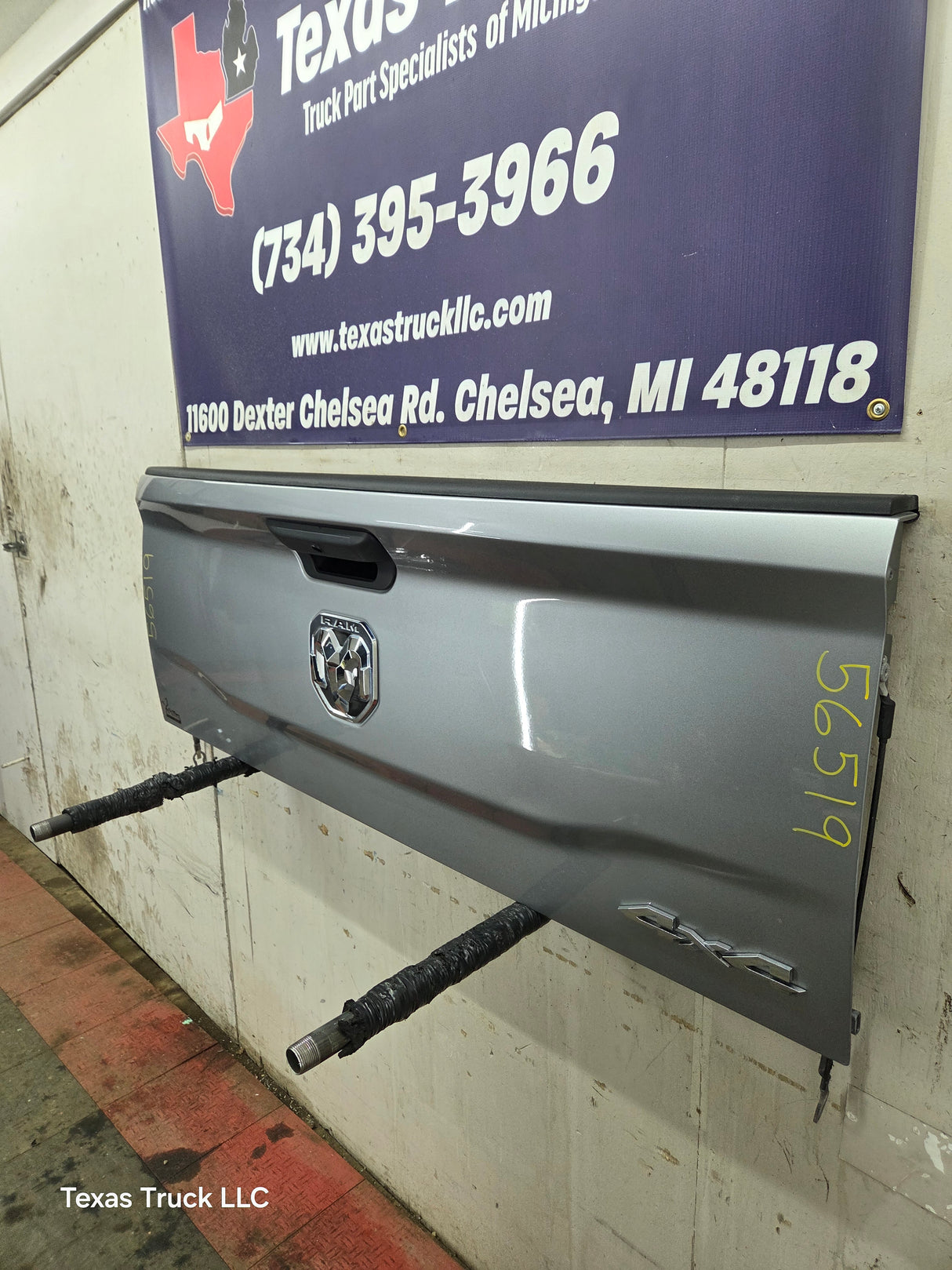 2019-2025 Dodge Ram 2500 3500 4500 5th Gen Tailgate - Grey