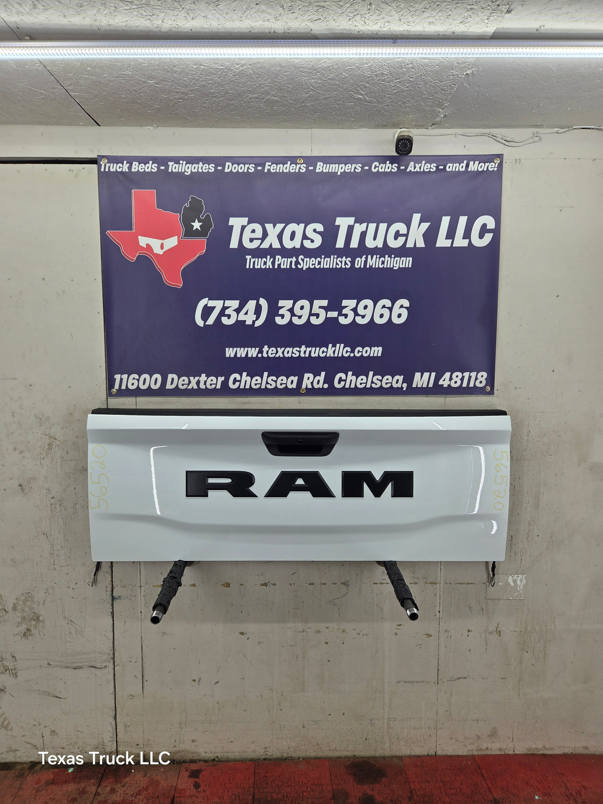 2019-2025 Dodge Ram 2500 3500 4500 5th Gen Tailgate - White