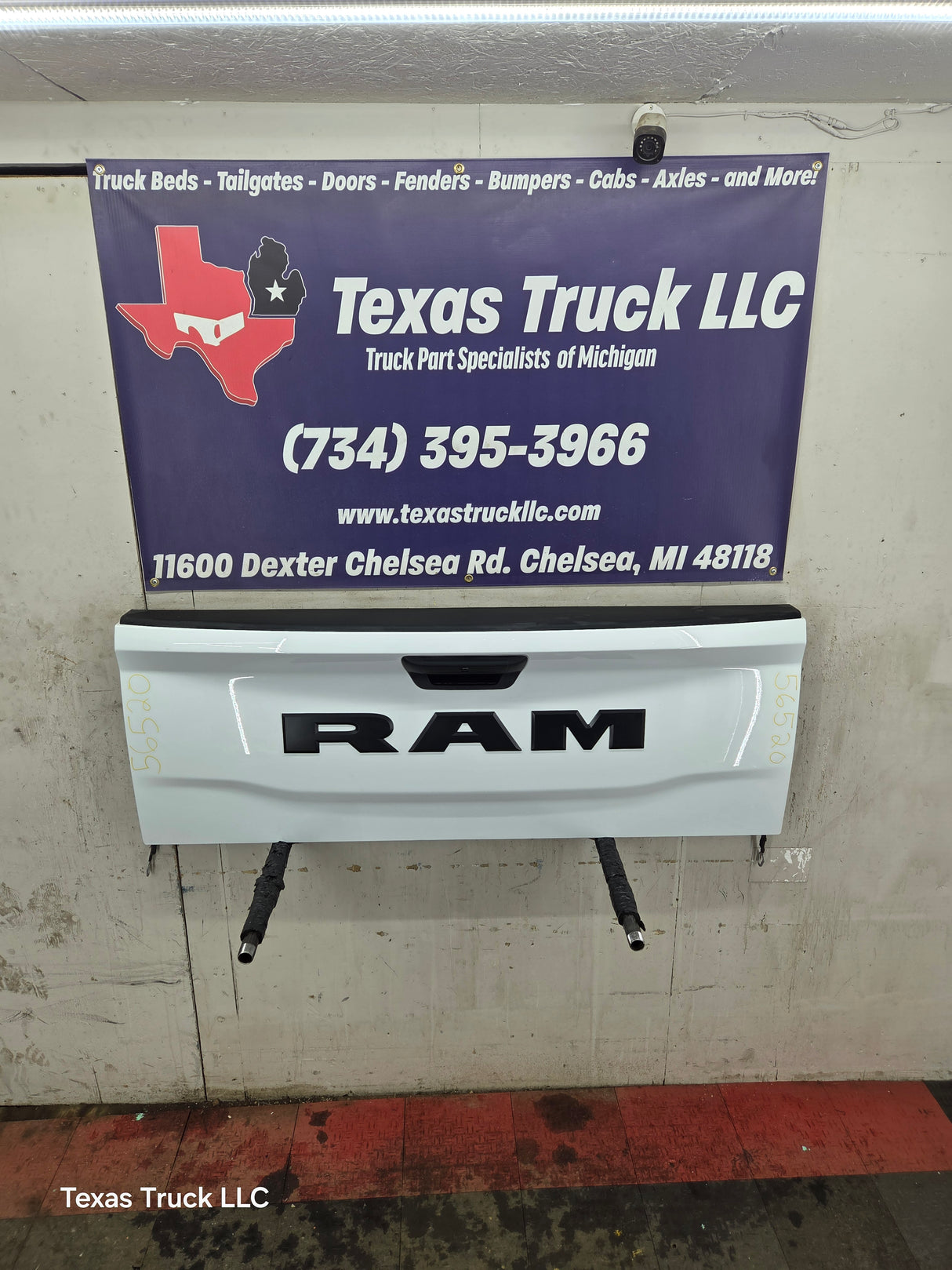 2019-2025 Dodge Ram 2500 3500 4500 5th Gen Tailgate - White