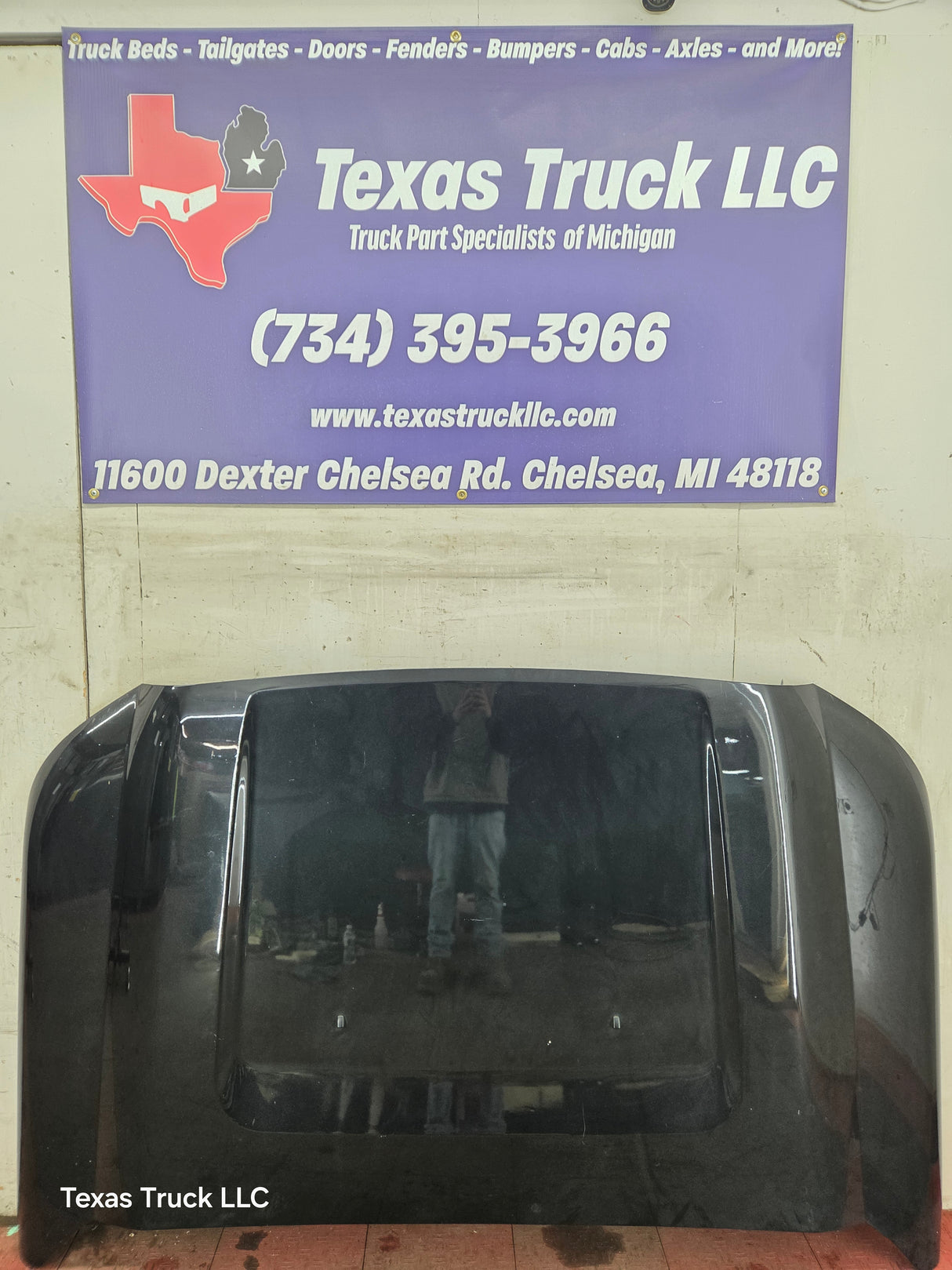 2011-2016 Ford Super Duty Hood F250 F350 F450 F550 - Tuxedo Black