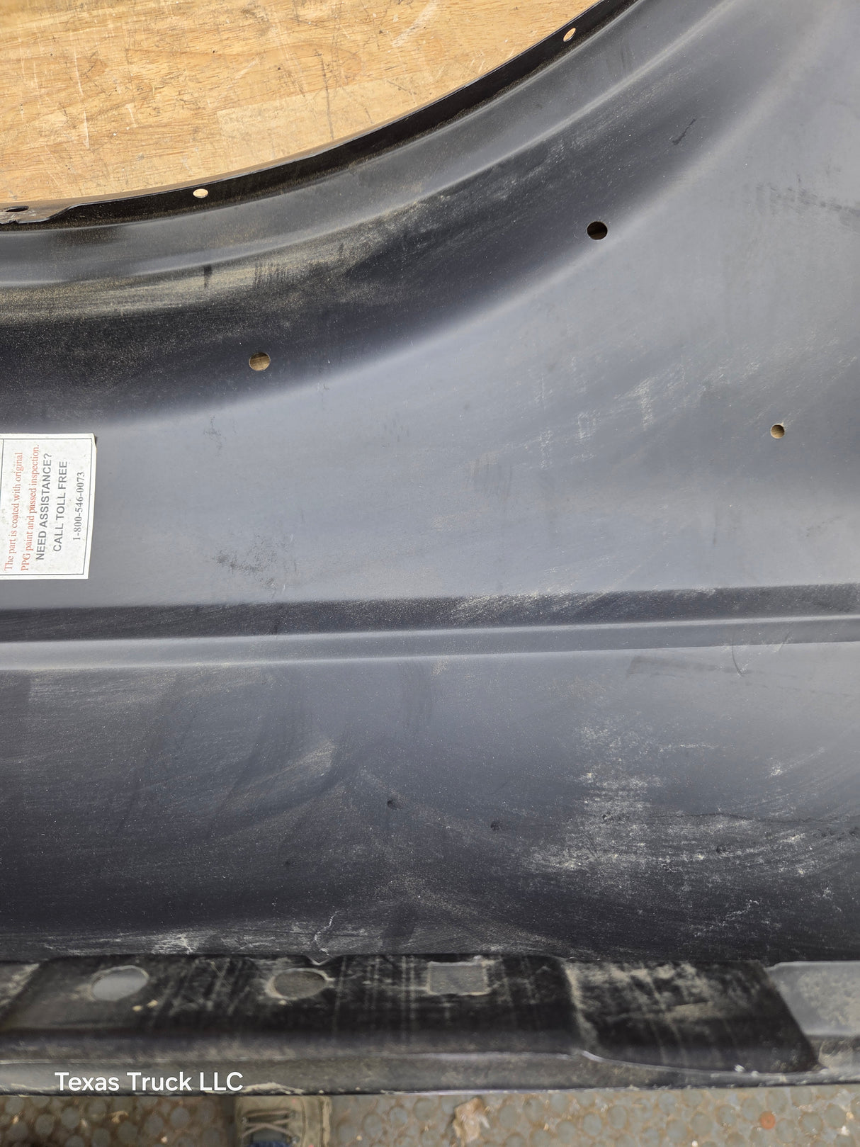 2004-2005 Ford Ranger Front LH Driver Side Fender With Flare Holes