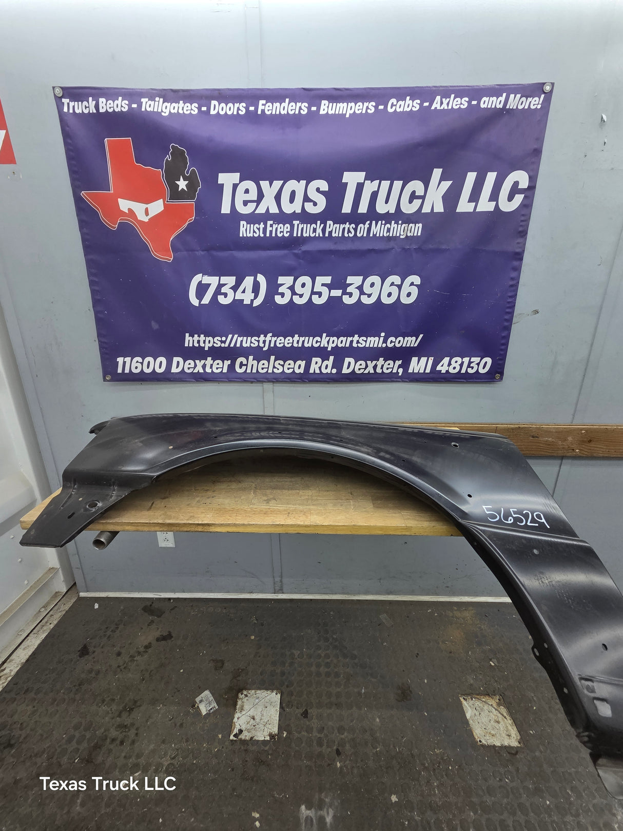 2006-2011 Ford Ranger Front LH Driver Side Fender With Flare Holes