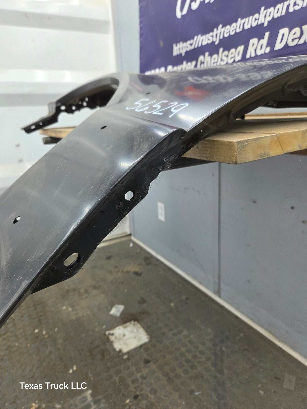2006-2011 Ford Ranger Front LH Driver Side Fender With Flare Holes