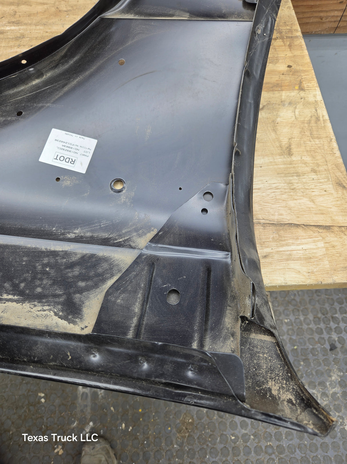 2006-2011 Ford Ranger Front LH Driver Side Fender With Flare Holes