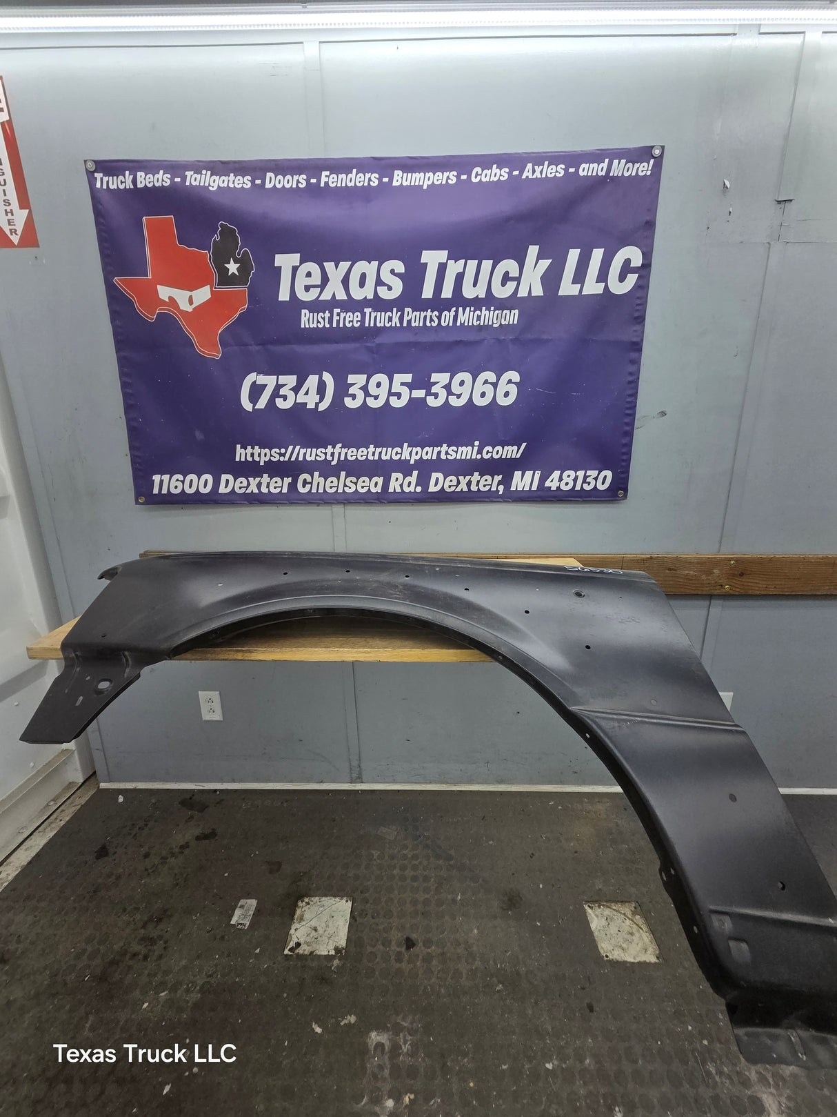 2006-2011 Ford Ranger Front LH Driver Side Fender With Flare Holes