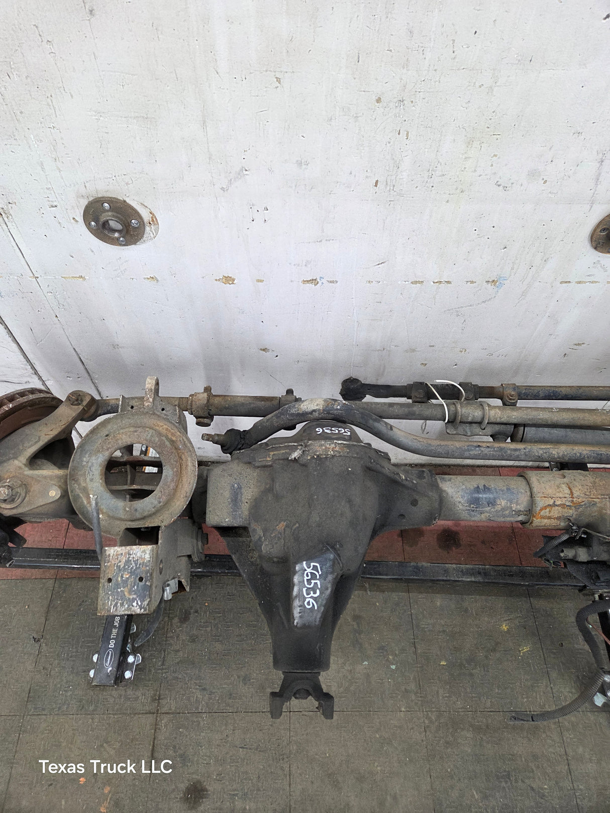 1999 Dodge Ram 2500 4wd Spicer 60 Front Axle Assembly 4.09 Ratio