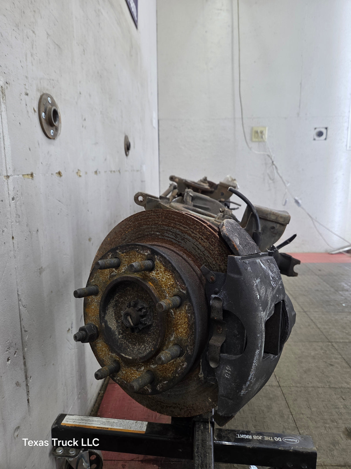 1999 Dodge Ram 2500 4wd Spicer 60 Front Axle Assembly 4.09 Ratio