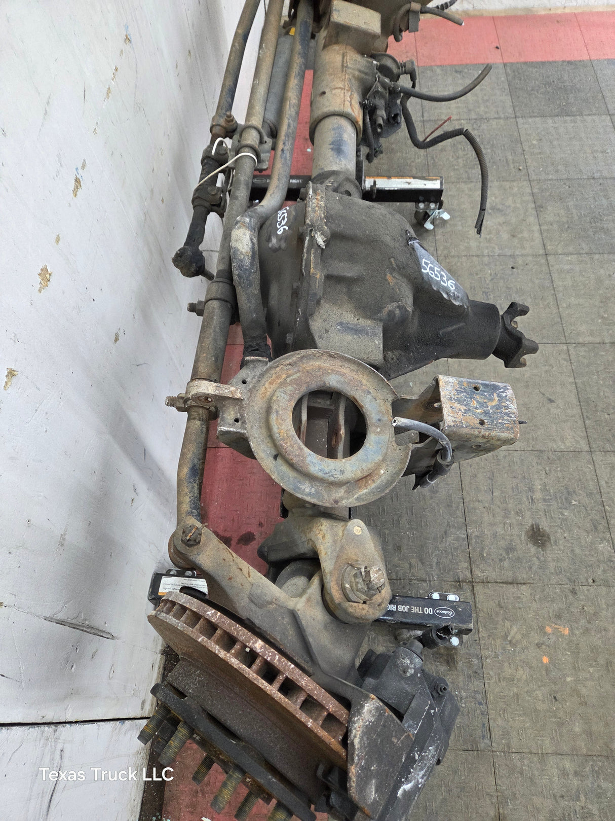 1999 Dodge Ram 2500 4wd Spicer 60 Front Axle Assembly 4.09 Ratio