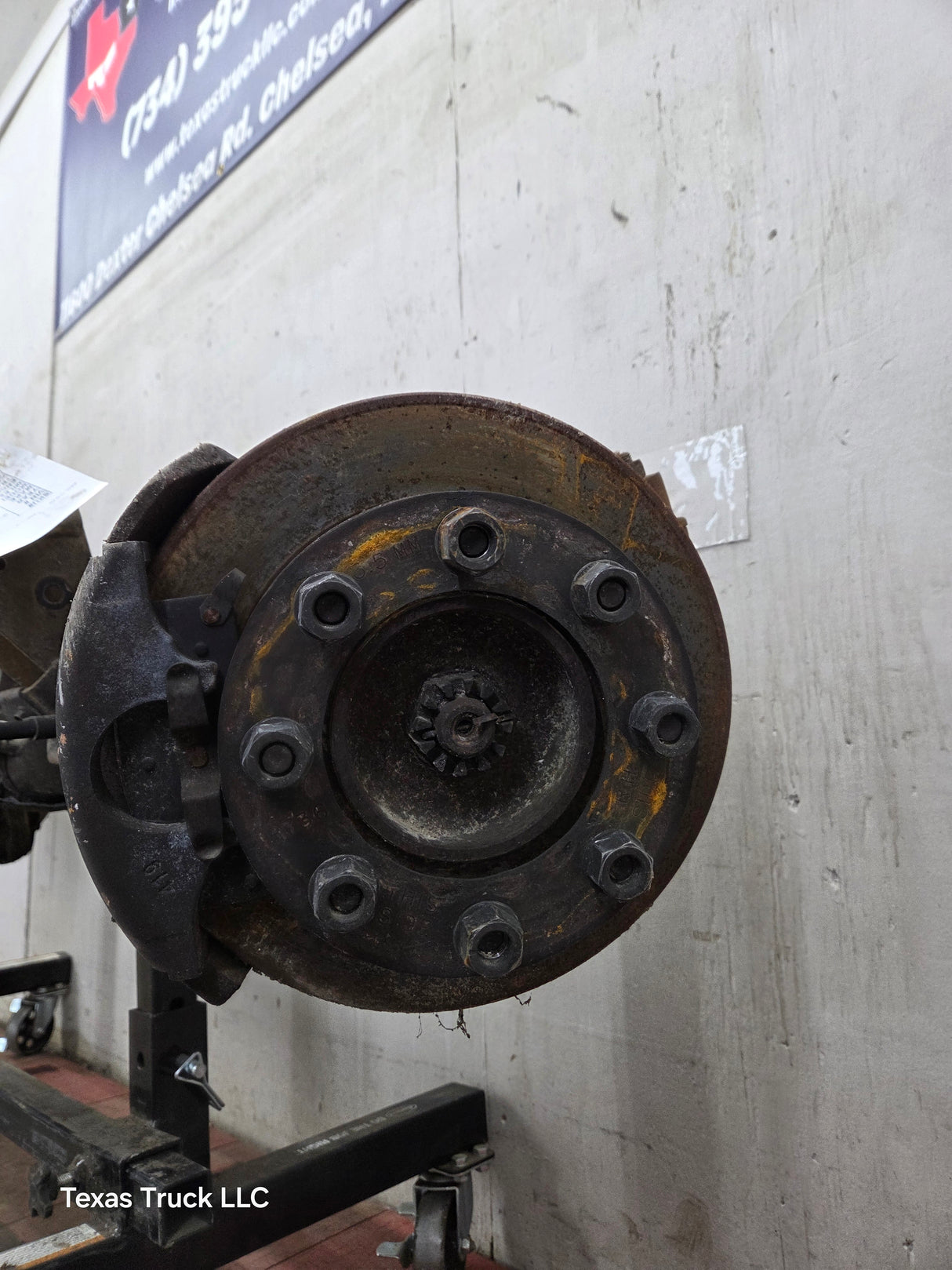 1999 Dodge Ram 2500 4wd Spicer 60 Front Axle Assembly 4.09 Ratio