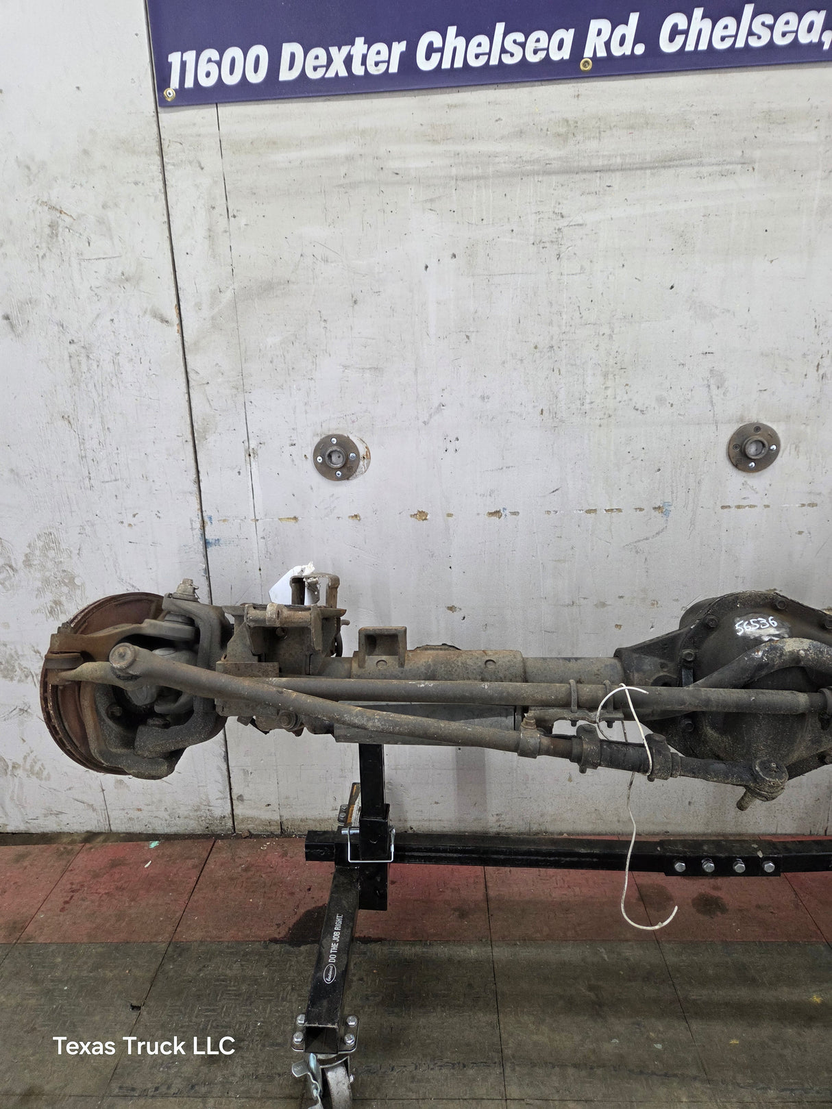 1999 Dodge Ram 2500 4wd Spicer 60 Front Axle Assembly 4.09 Ratio