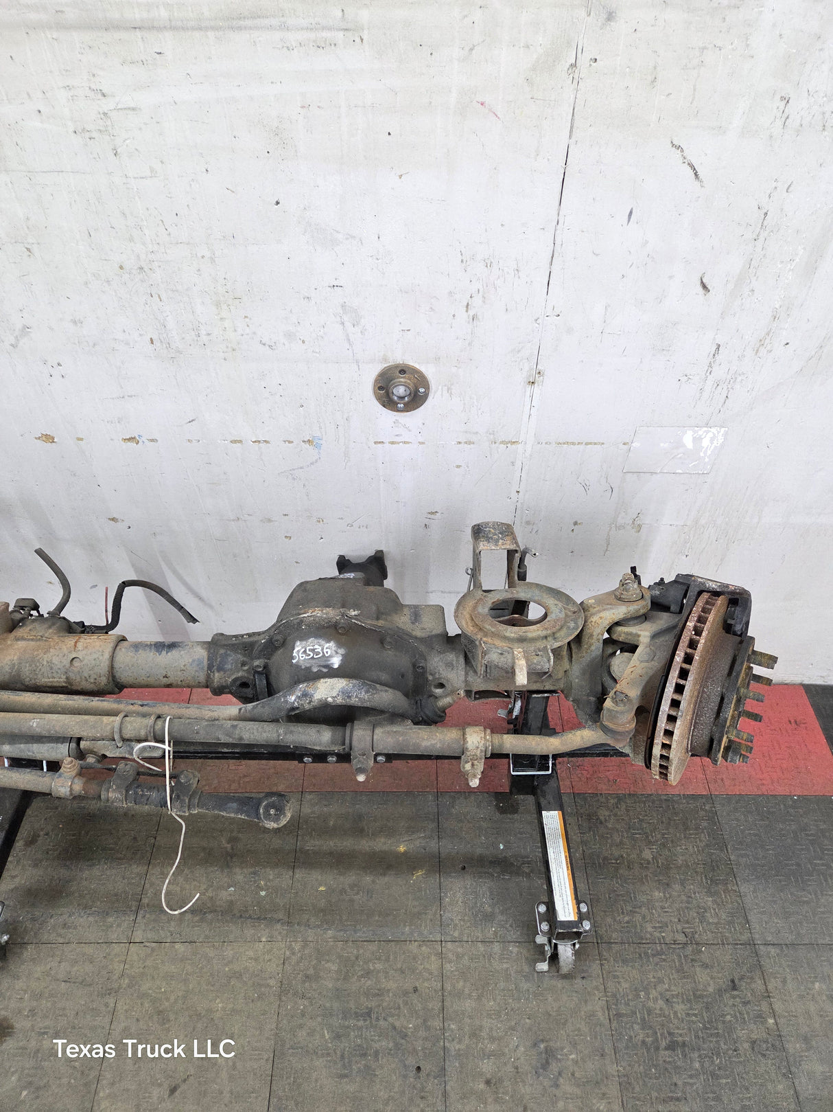 1999 Dodge Ram 2500 4wd Spicer 60 Front Axle Assembly 4.09 Ratio