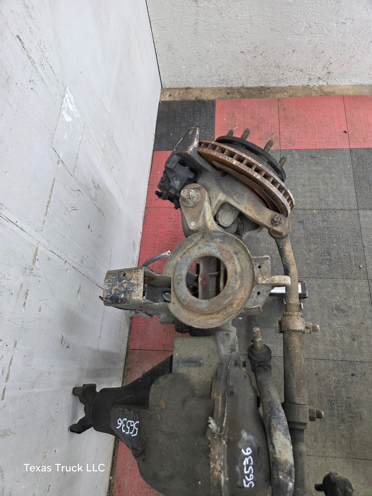 1999 Dodge Ram 2500 4wd Spicer 60 Front Axle Assembly 4.09 Ratio