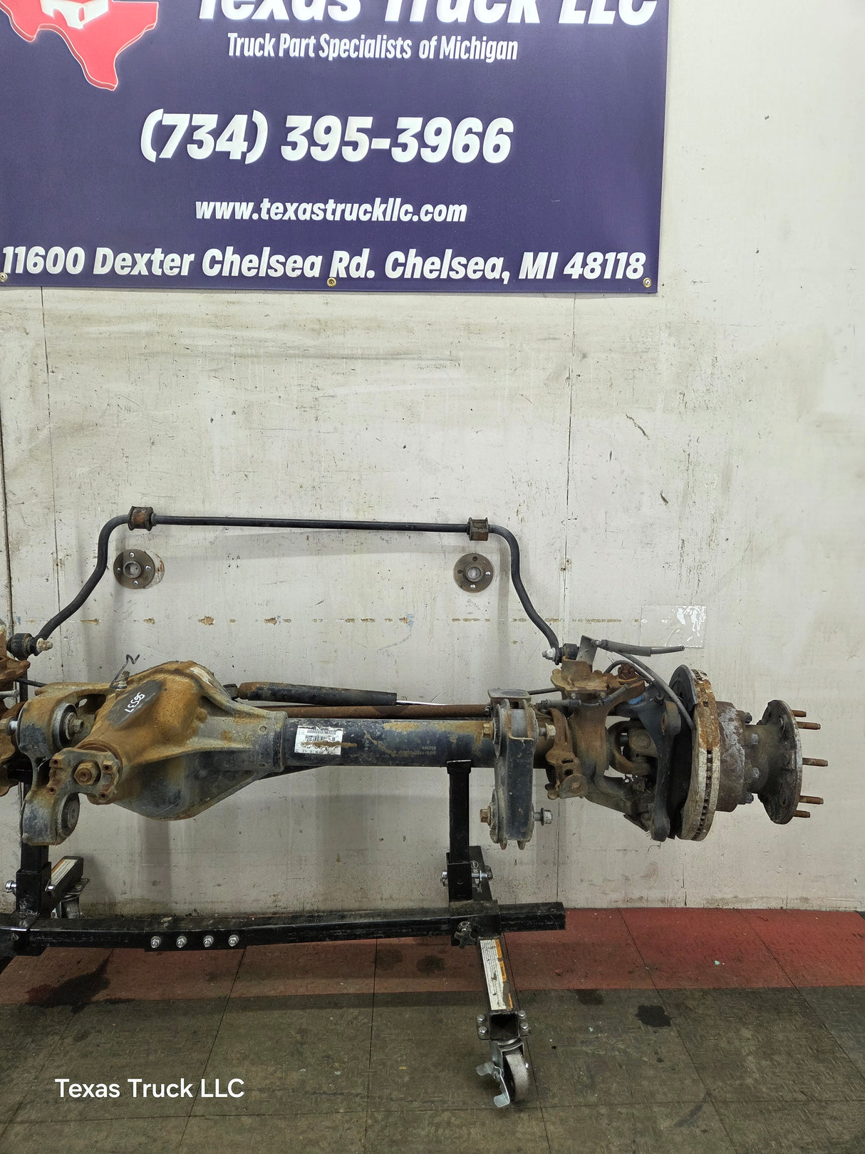 2005-2010 Ford Super Duty F350 DRW Dually FRONT Axle 4.10 Gear Ratio