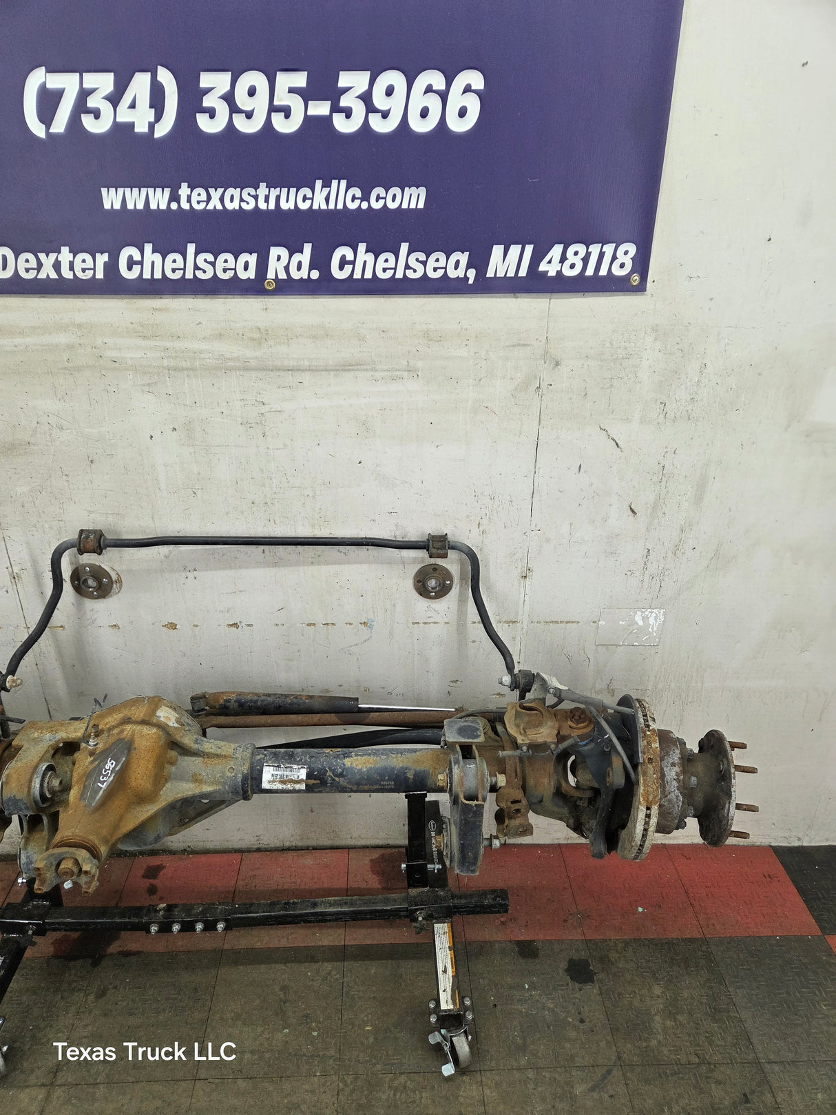 2005-2010 Ford Super Duty F350 DRW Dually FRONT Axle 4.10 Gear Ratio