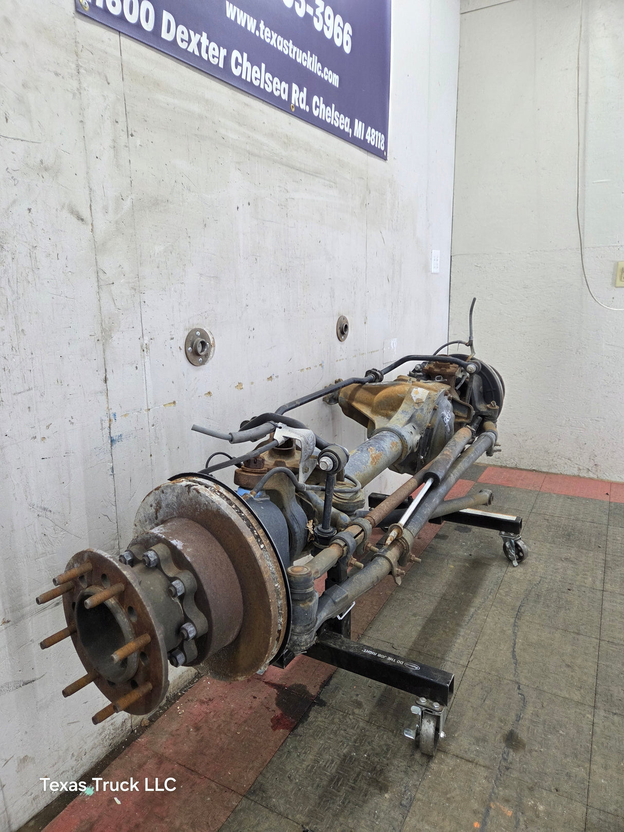 2005-2010 Ford Super Duty F350 DRW Dually FRONT Axle 4.10 Gear Ratio