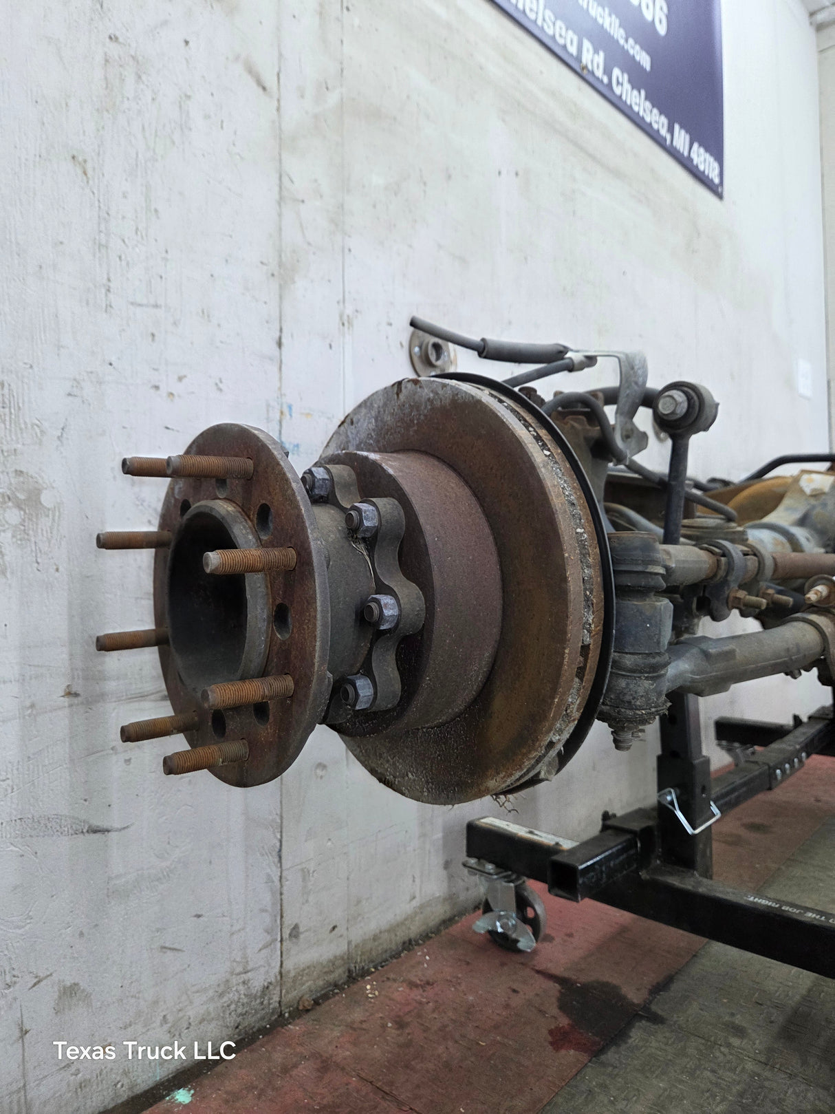 2005-2010 Ford Super Duty F350 DRW Dually FRONT Axle 4.10 Gear Ratio