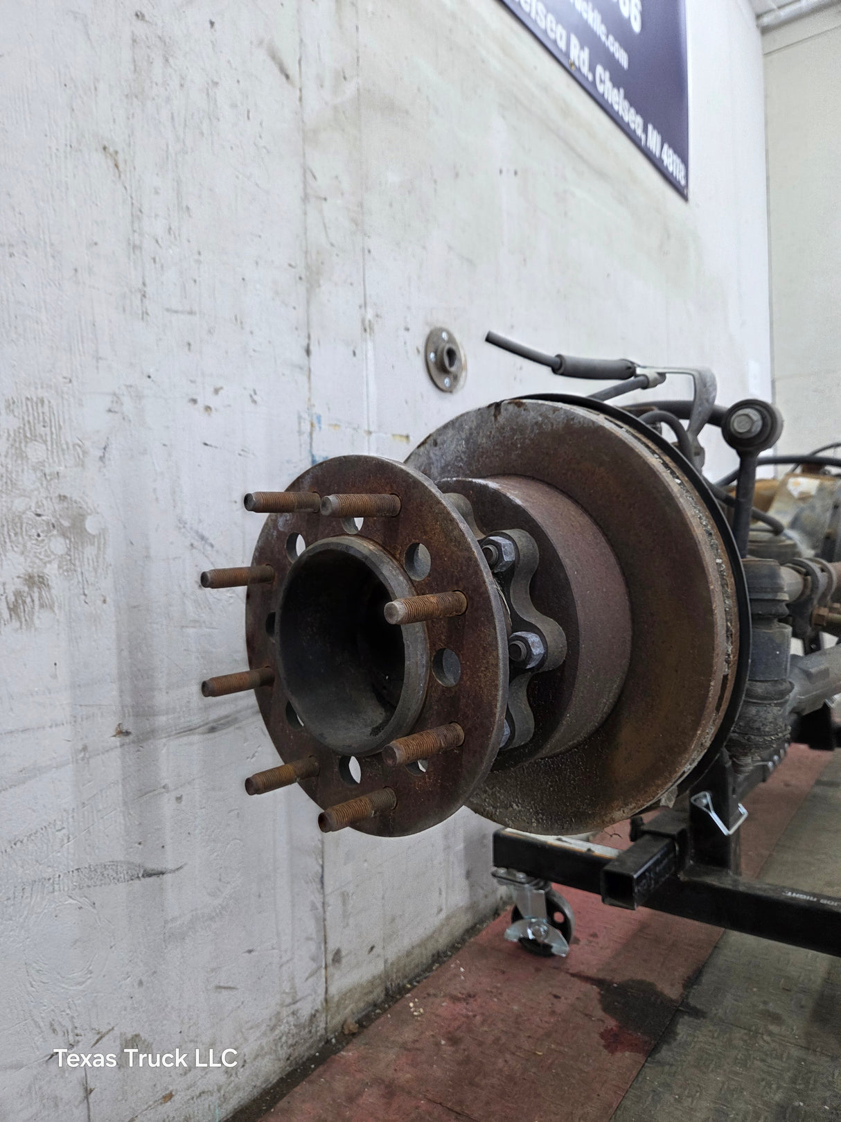 2005-2010 Ford Super Duty F350 DRW Dually FRONT Axle 4.10 Gear Ratio