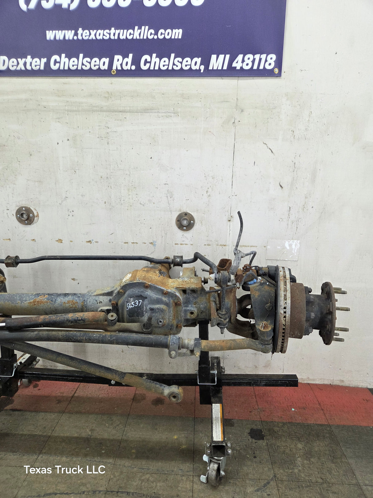 2005-2010 Ford Super Duty F350 DRW Dually FRONT Axle 4.10 Gear Ratio