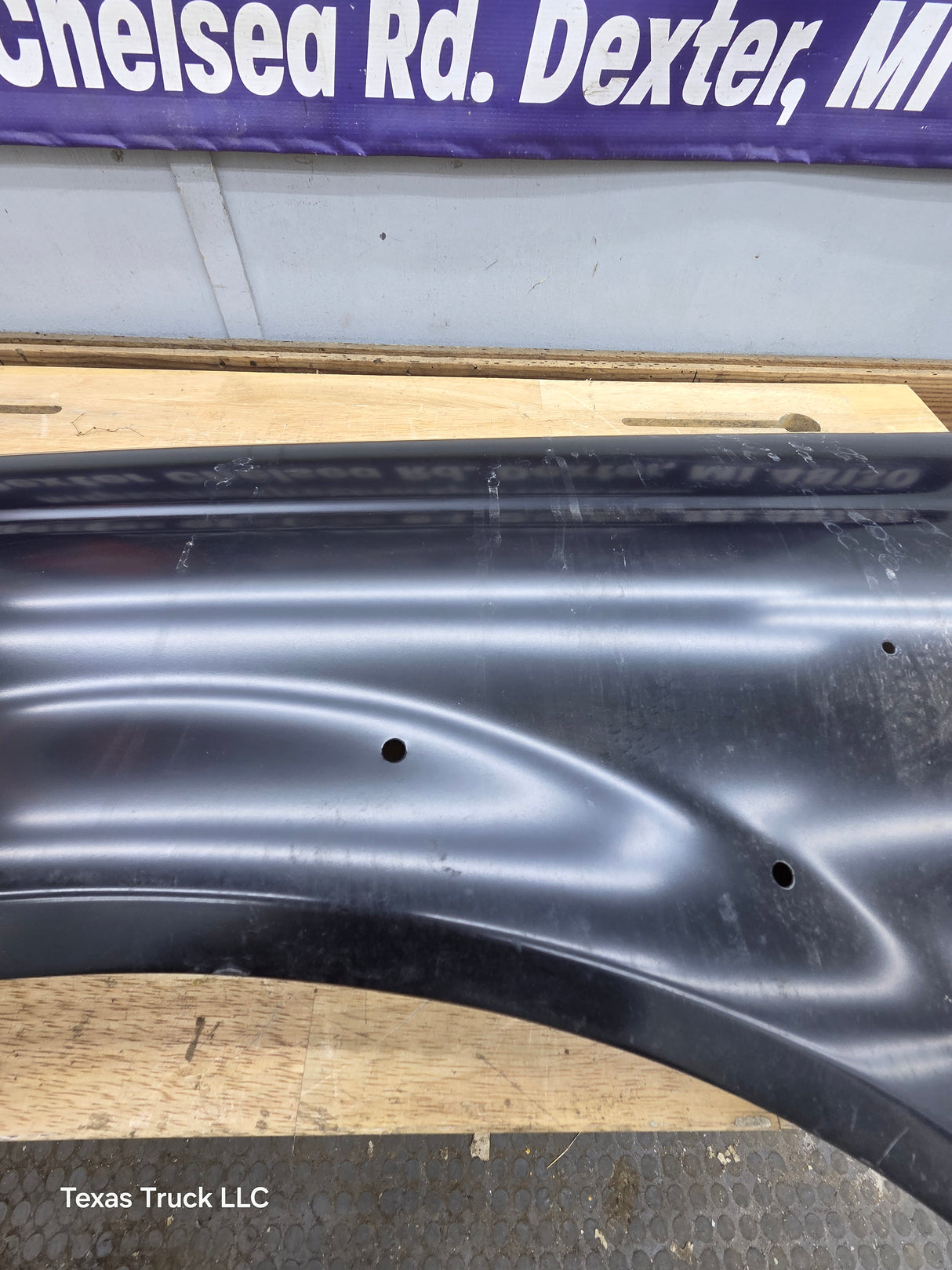 2004-2005 Ford Ranger Front LH Driver Side Fender With Flare Holes