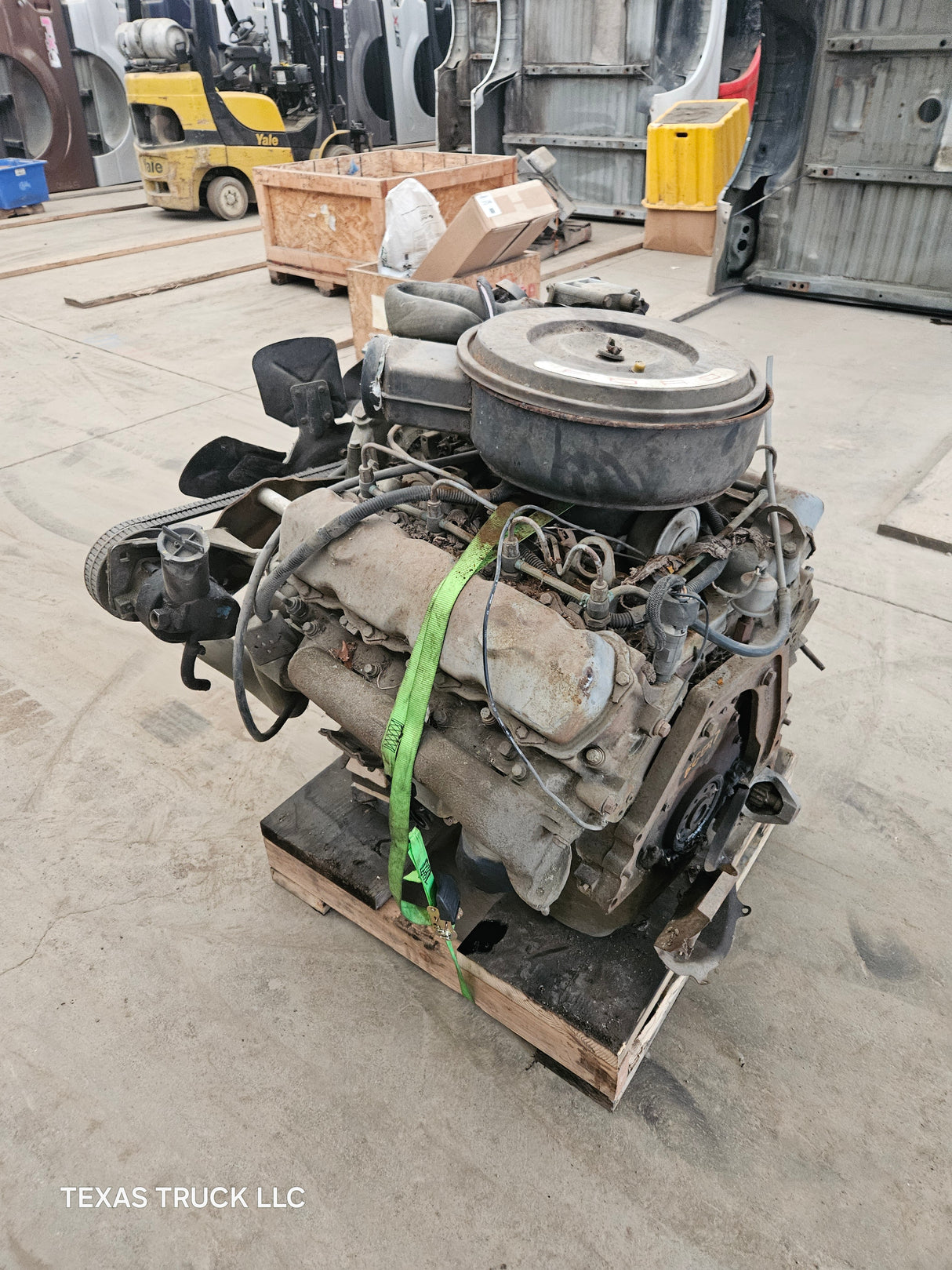 6.9L IDI Diesel CORE Engine Ford International Harvester Ran When Parked