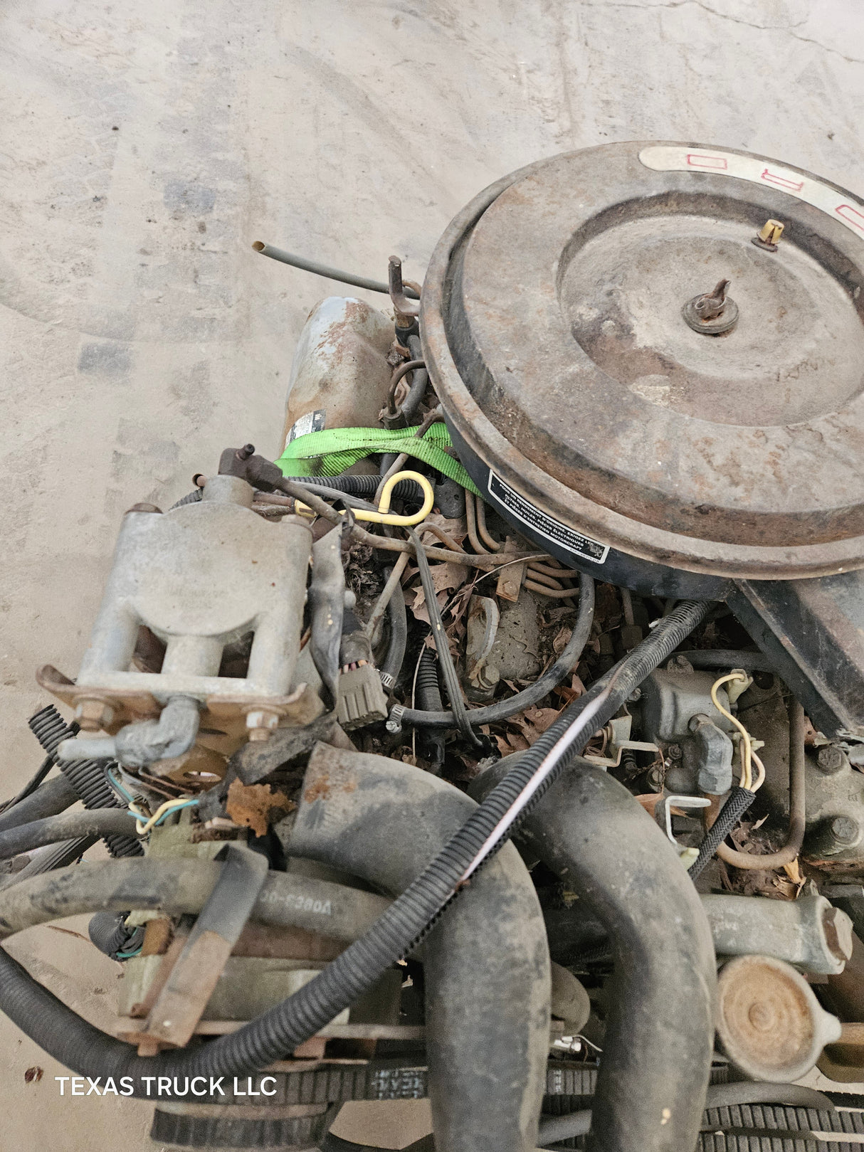6.9L IDI Diesel CORE Engine Ford International Harvester Ran When Parked