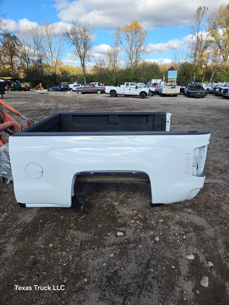 2014-2019 Chevrolet Silverado 1500 2500 3500 HD 6' 6" Short Bed - Summit White